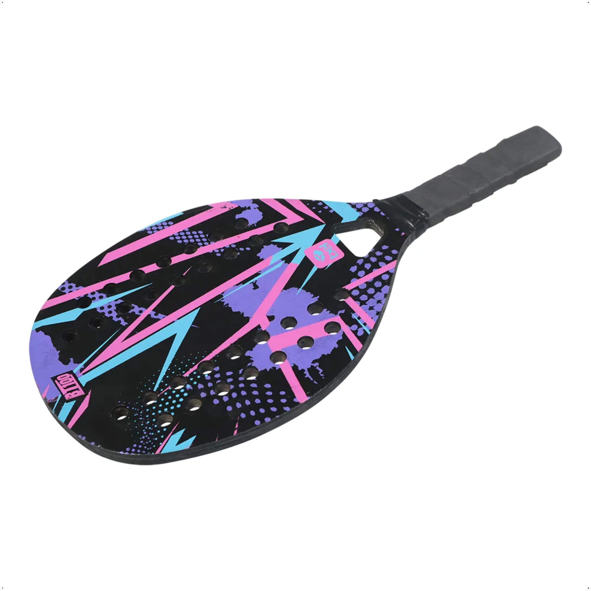 Kit Raquete Beach Tennis de Praia com Bolinha Lilas BT100 - BEL 480615