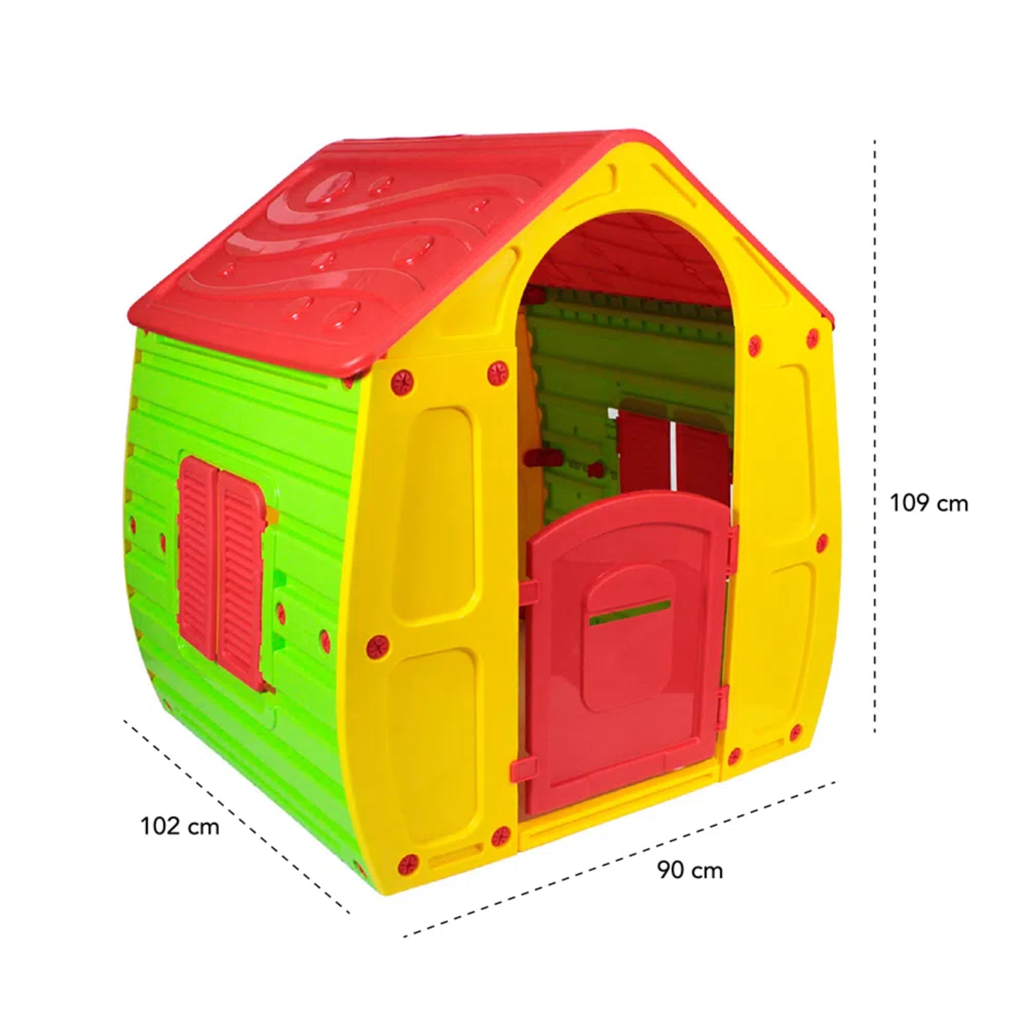 Casinha de Brinquedo Infantil Bel Magical - Portátil, Funcional, com Porta e Janela BEL - 561234
