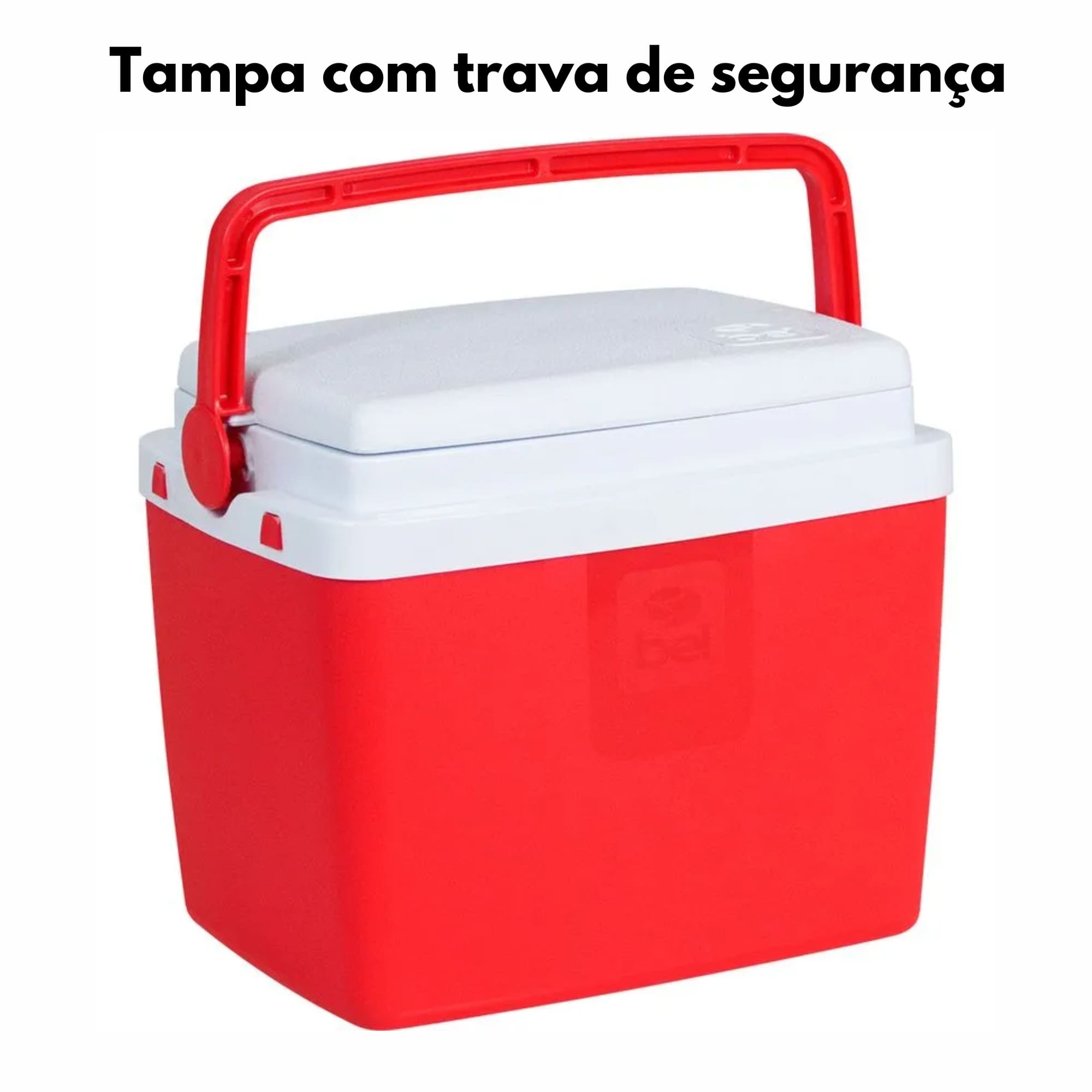 Caixa Térmica 6 Litros Vermelha Bel - 070604