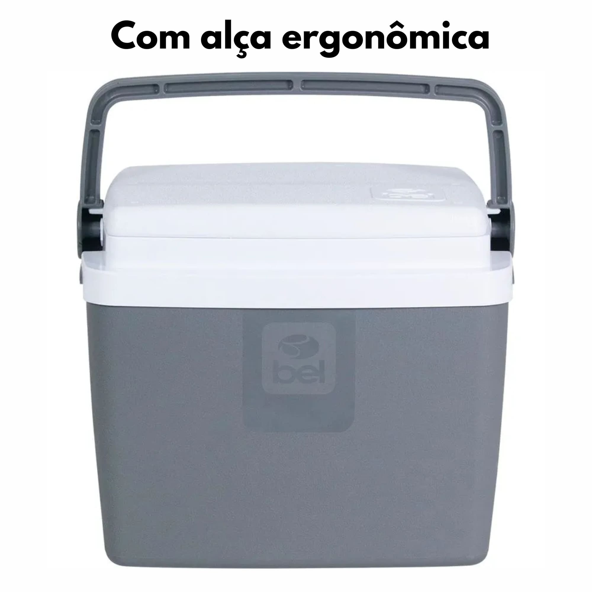Caixa Térmica 6 Litros Cinza Bel - 070608