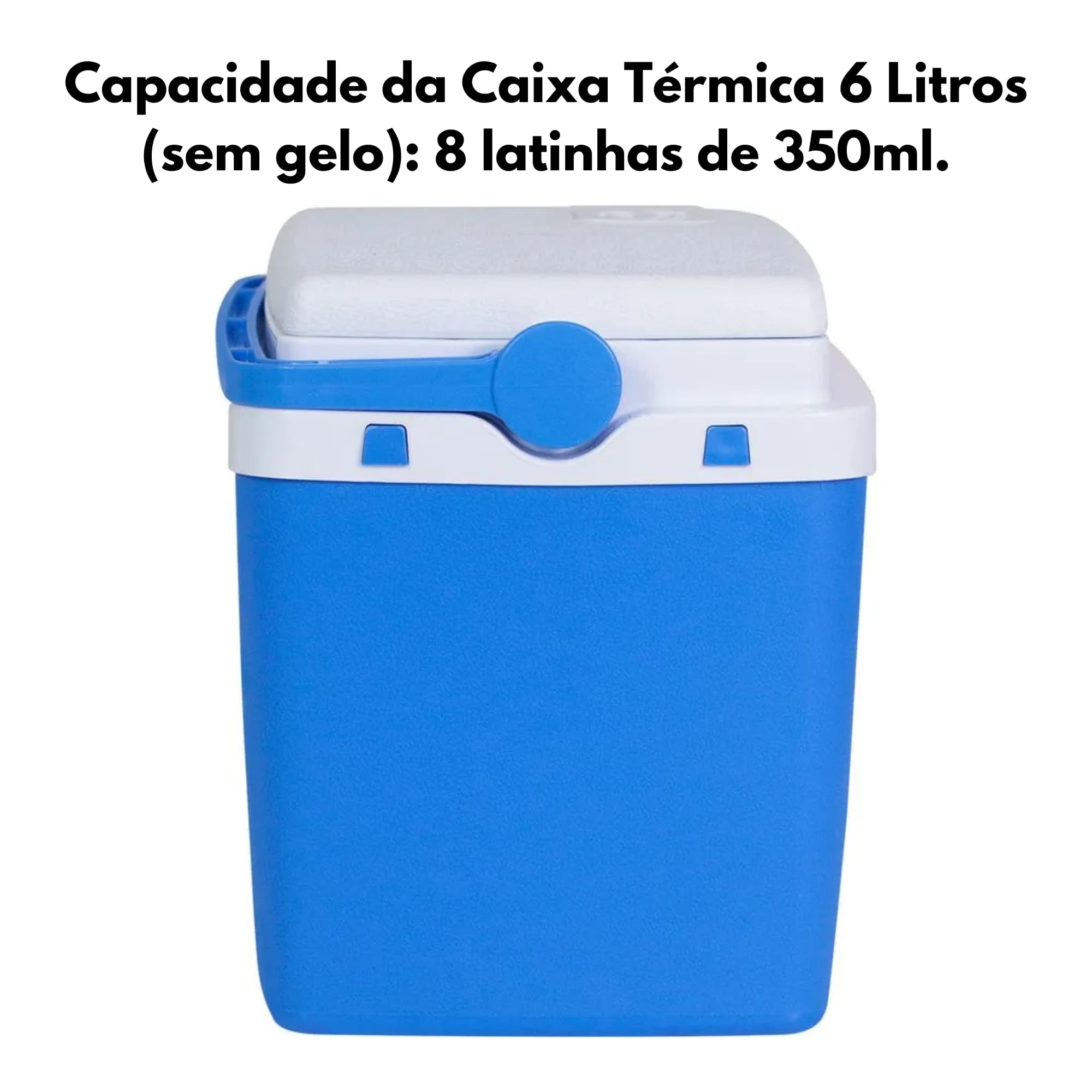Caixa Térmica 6 Litros Azul Bel - 070602