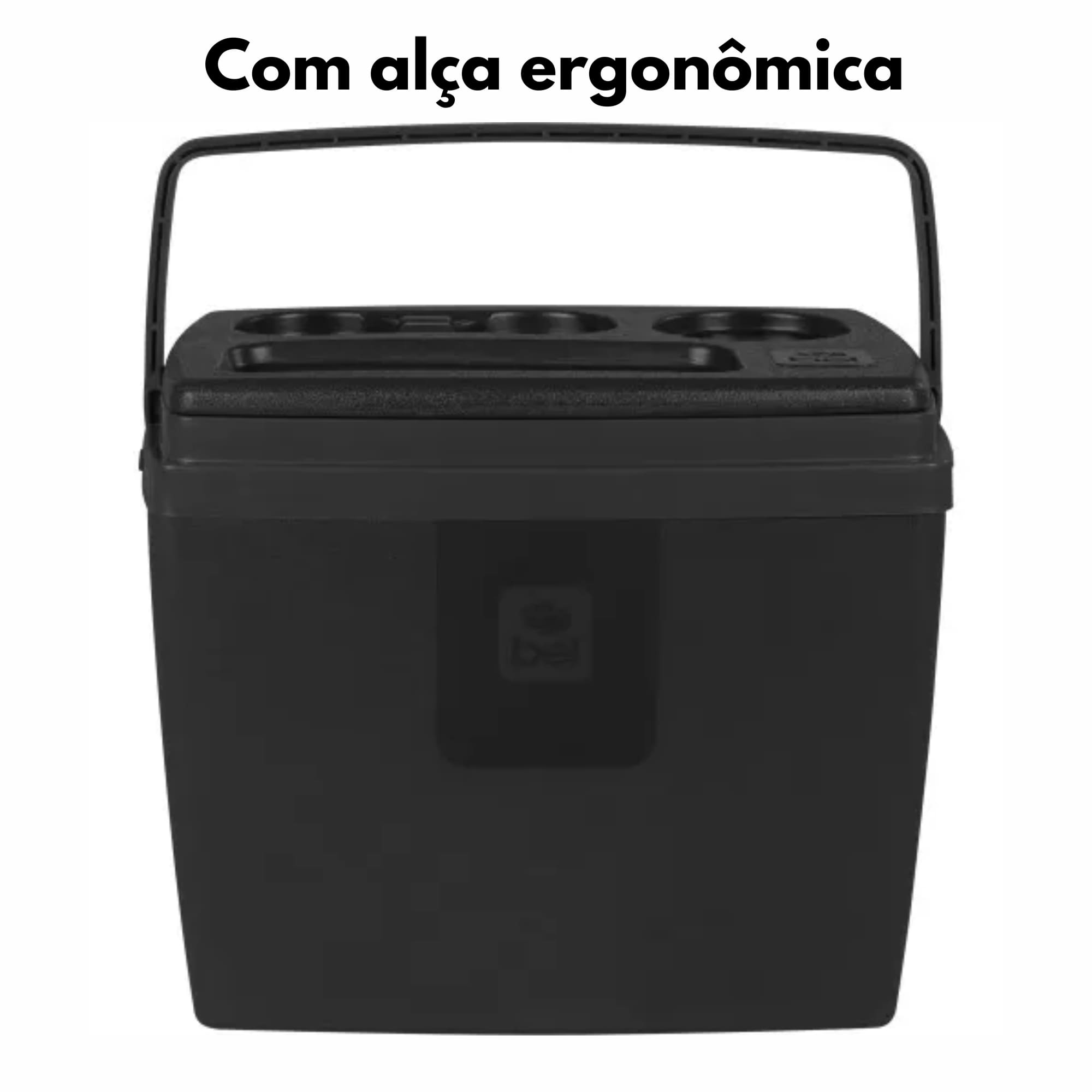 Caixa Térmica 19 Litros Preta Bel - 071907