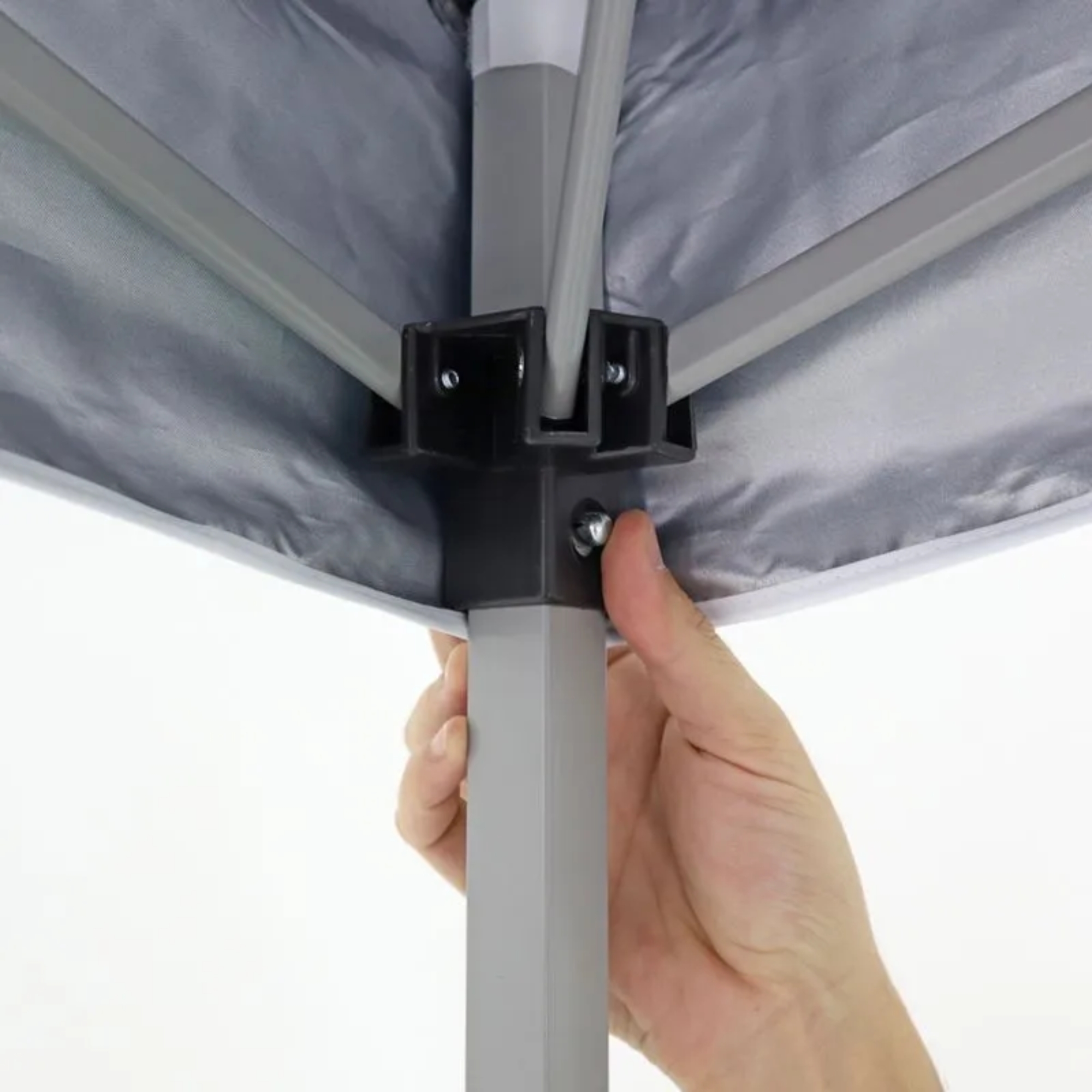Tenda Gazebo Articulada Azul Bolsa Dobrável Desmontável Proteção Portátil - BEL 341500