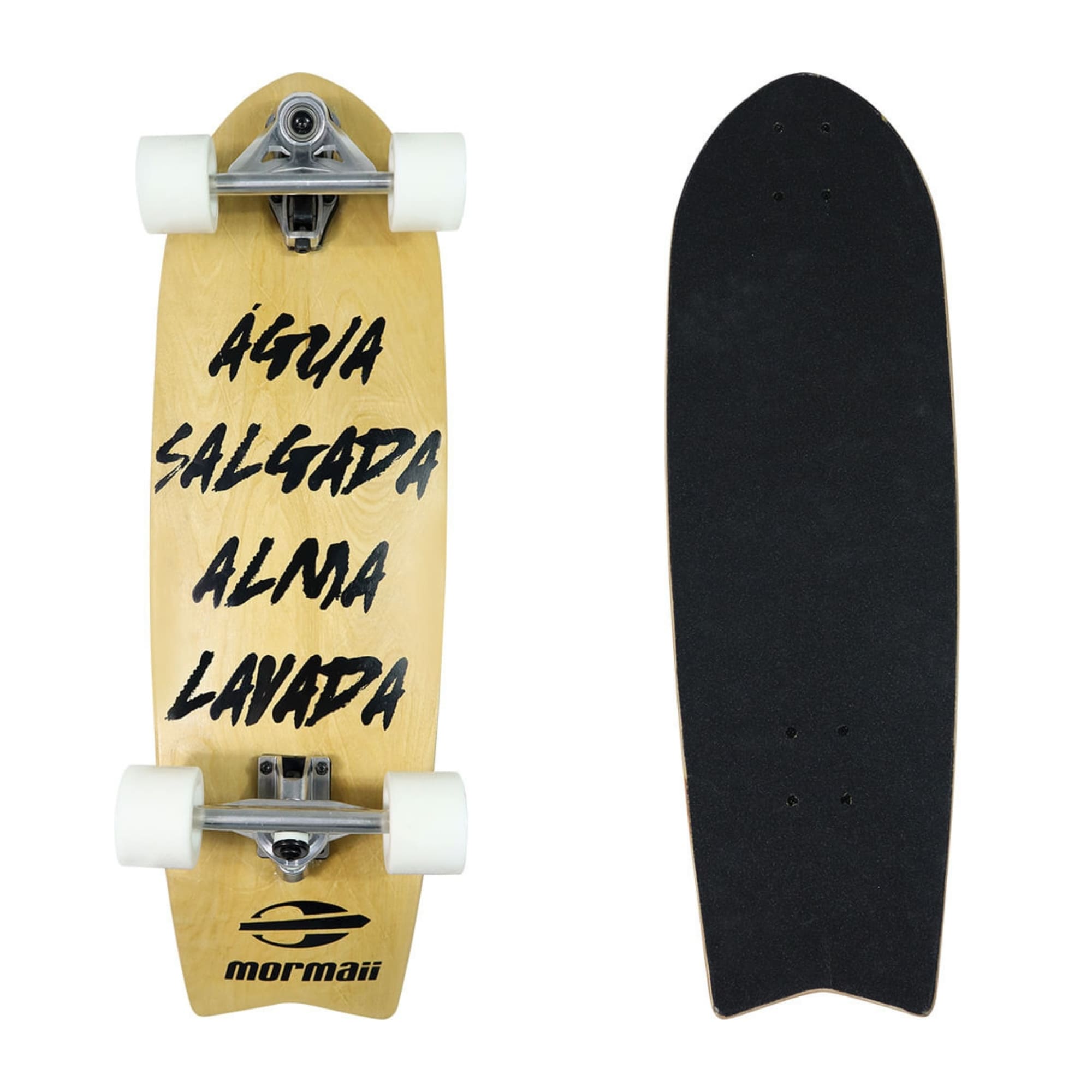 Skate Swingboard Mormaii 8 Lâminas Madeira Rolamento ABEC-5 BEL 463400