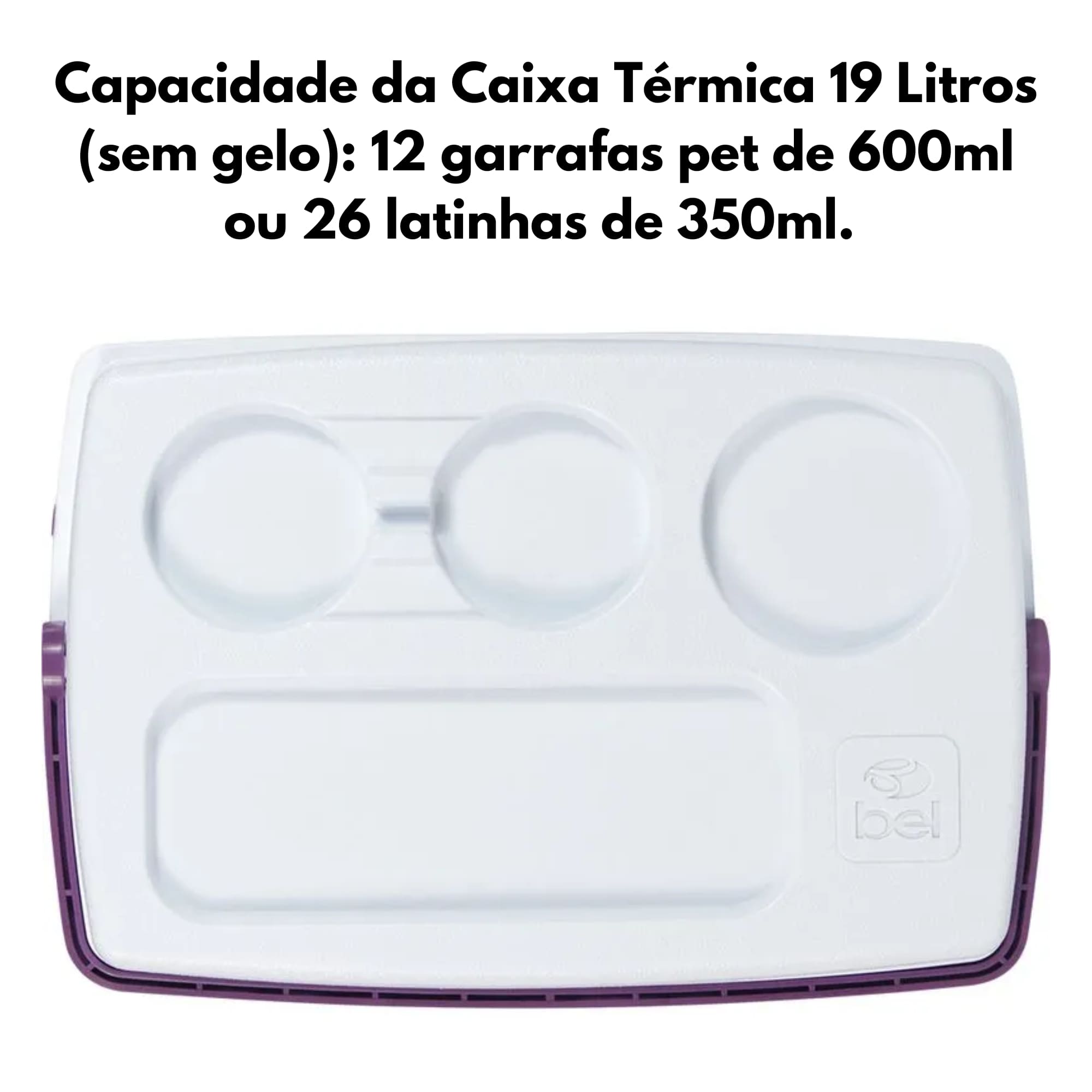 Caixa Térmica 19 Litros Açaí Bel - 071909