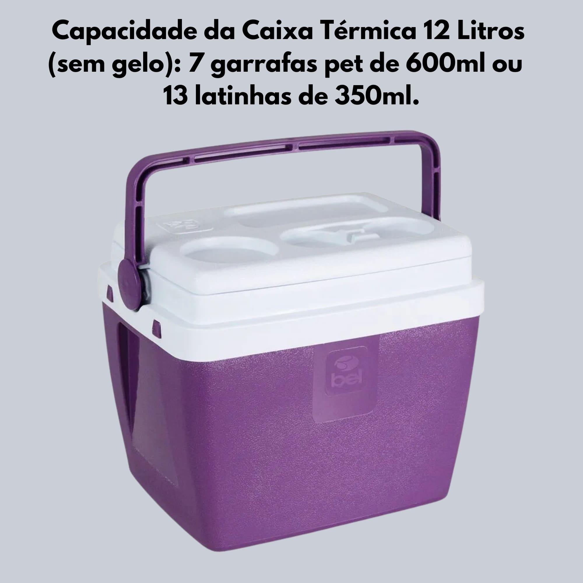 Caixa Térmica 12 Litros Açaí Bel - 071309