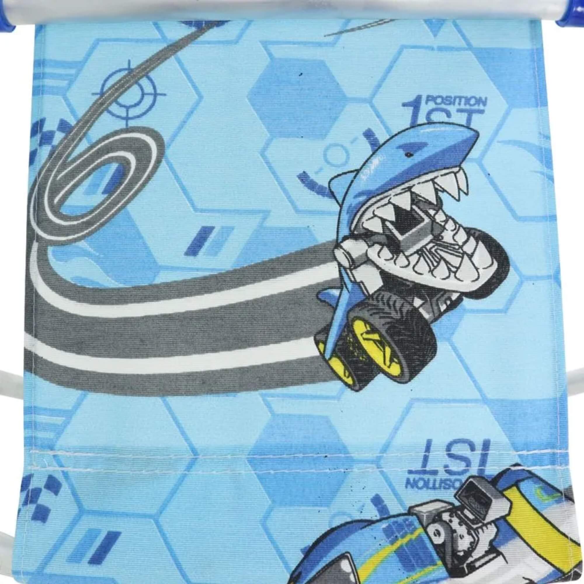 Cadeira de Praia Infantil Hot Wheels Alumínio Dobrável Resistente Estampa Bel - (P55) 025202