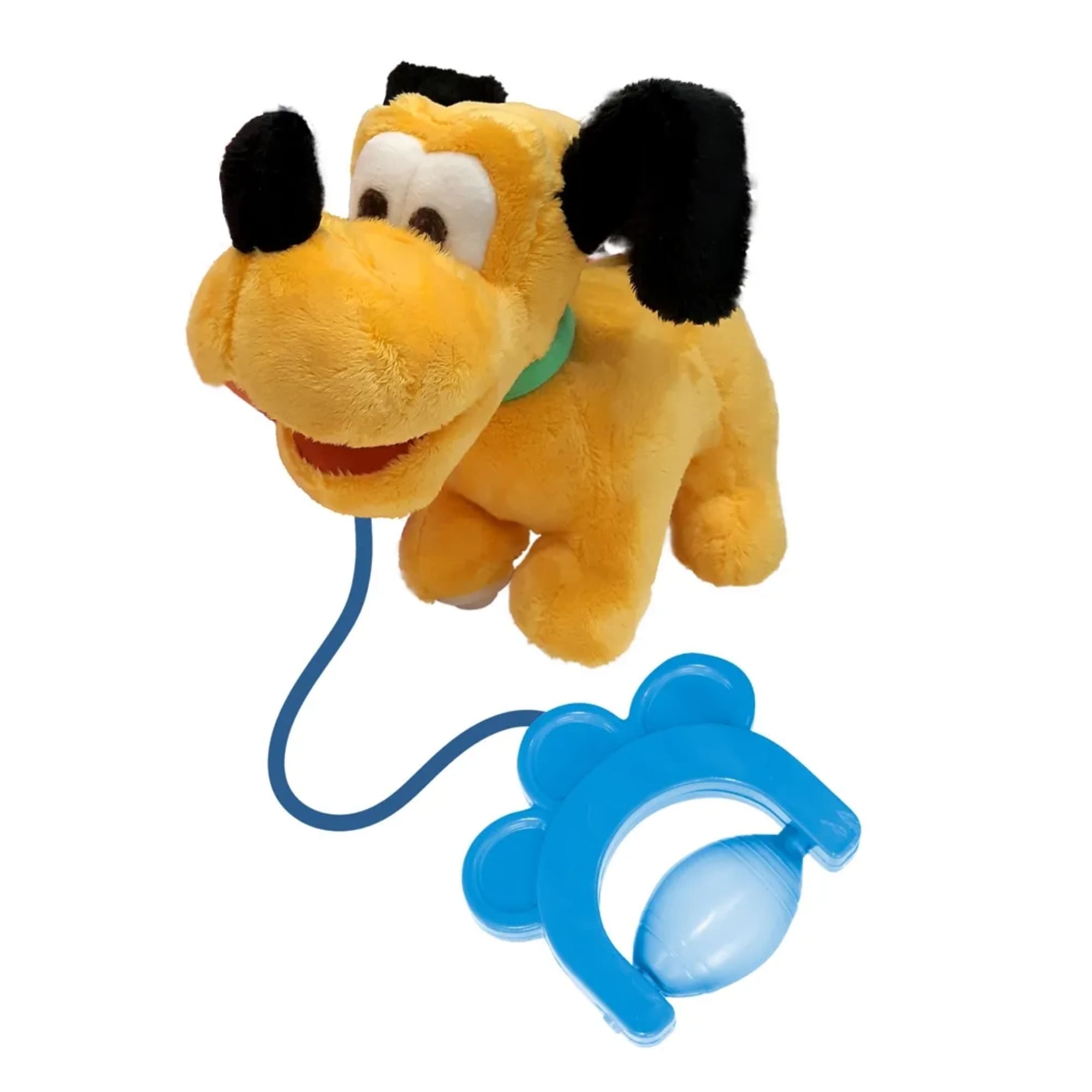 Brinquedo Pelúcia Walking Petz Pluto que Late, Anda e Abana o Rabo com Pilhas Multikids - BR1876