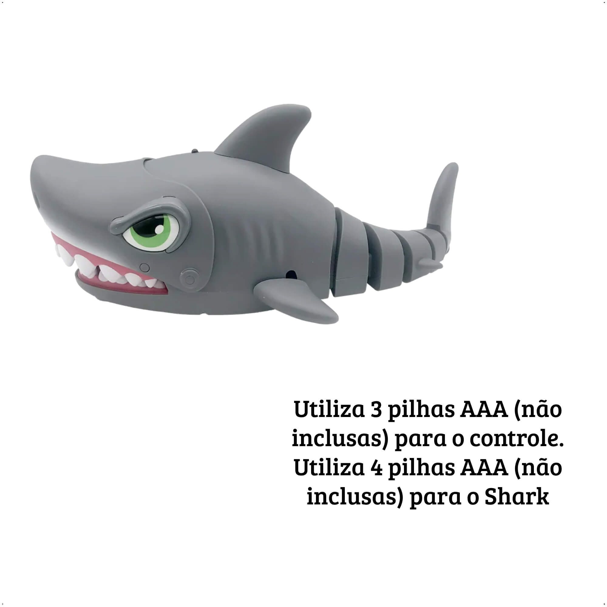 Brinquedo Tubarão de Controle Remoto Shark Attack Multikids - BR2061