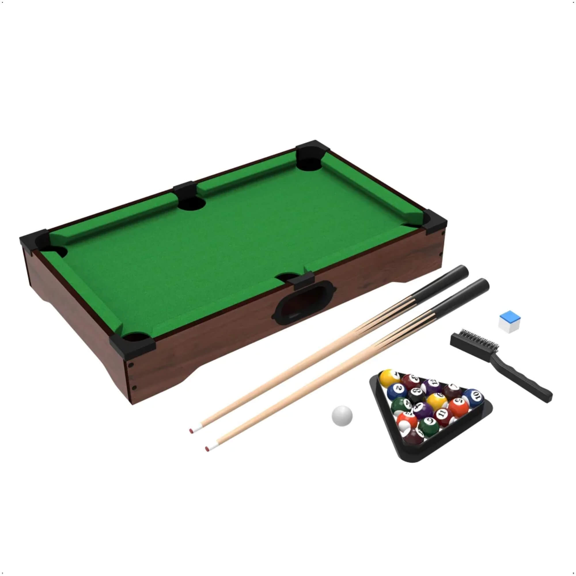 Brinquedo Jogo Mini Sinuca de Mesa Multikids -  BR2074