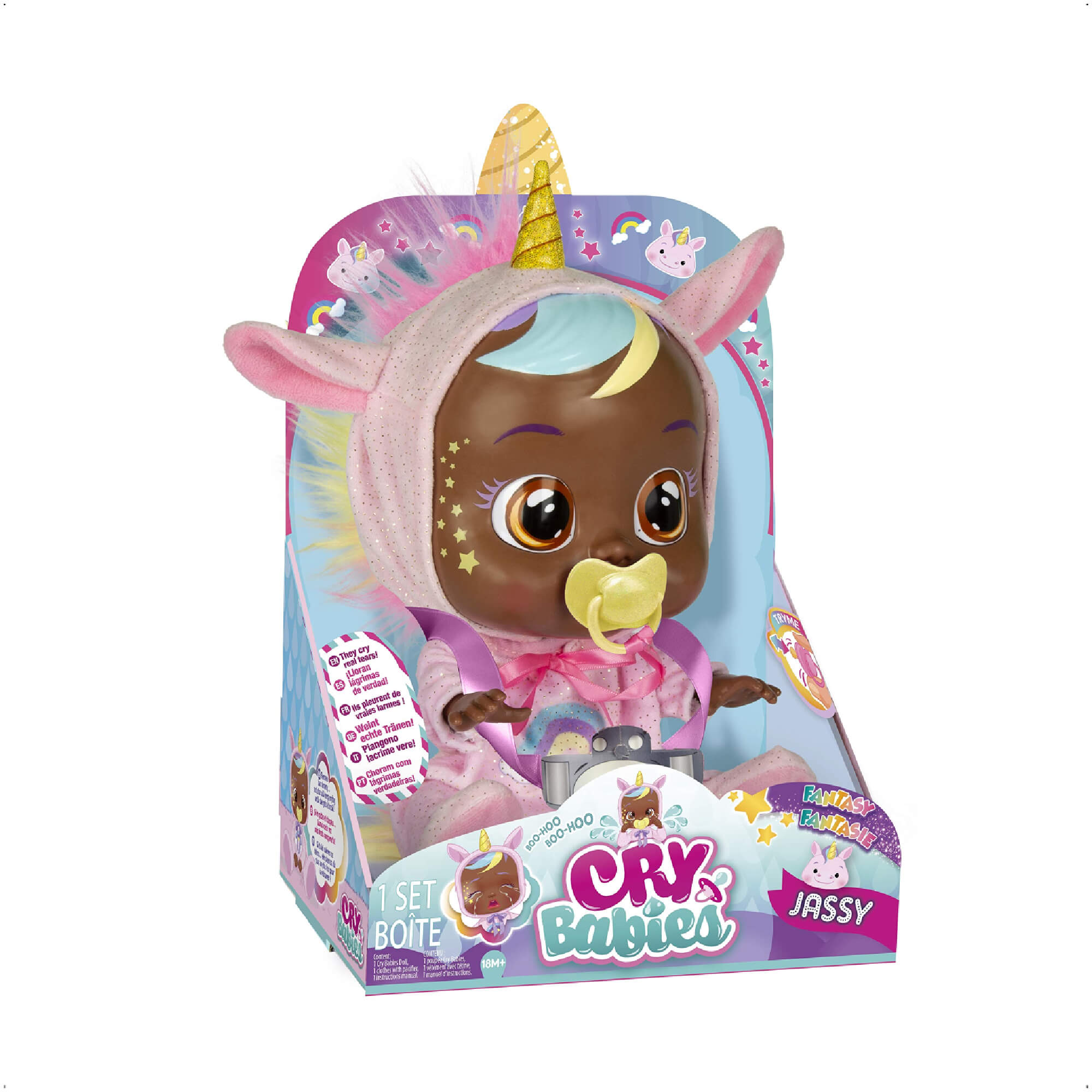 Boneca Brinquedo Cry Babies Fantasy Jassy Multikids - BR2117