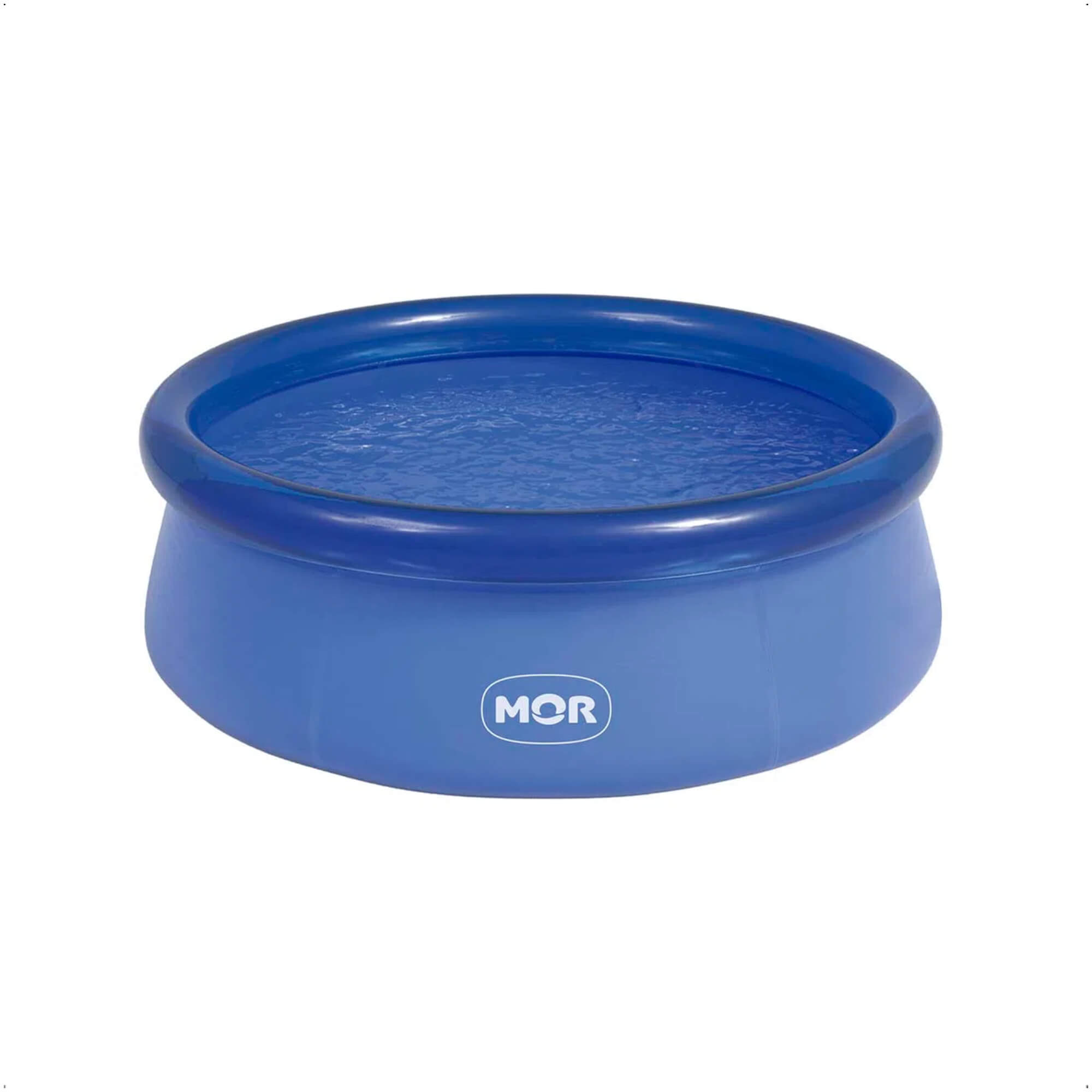 Piscina Borda Inflável PVC 4.600 Litros Azul com Kit Reparo MOR - 001054