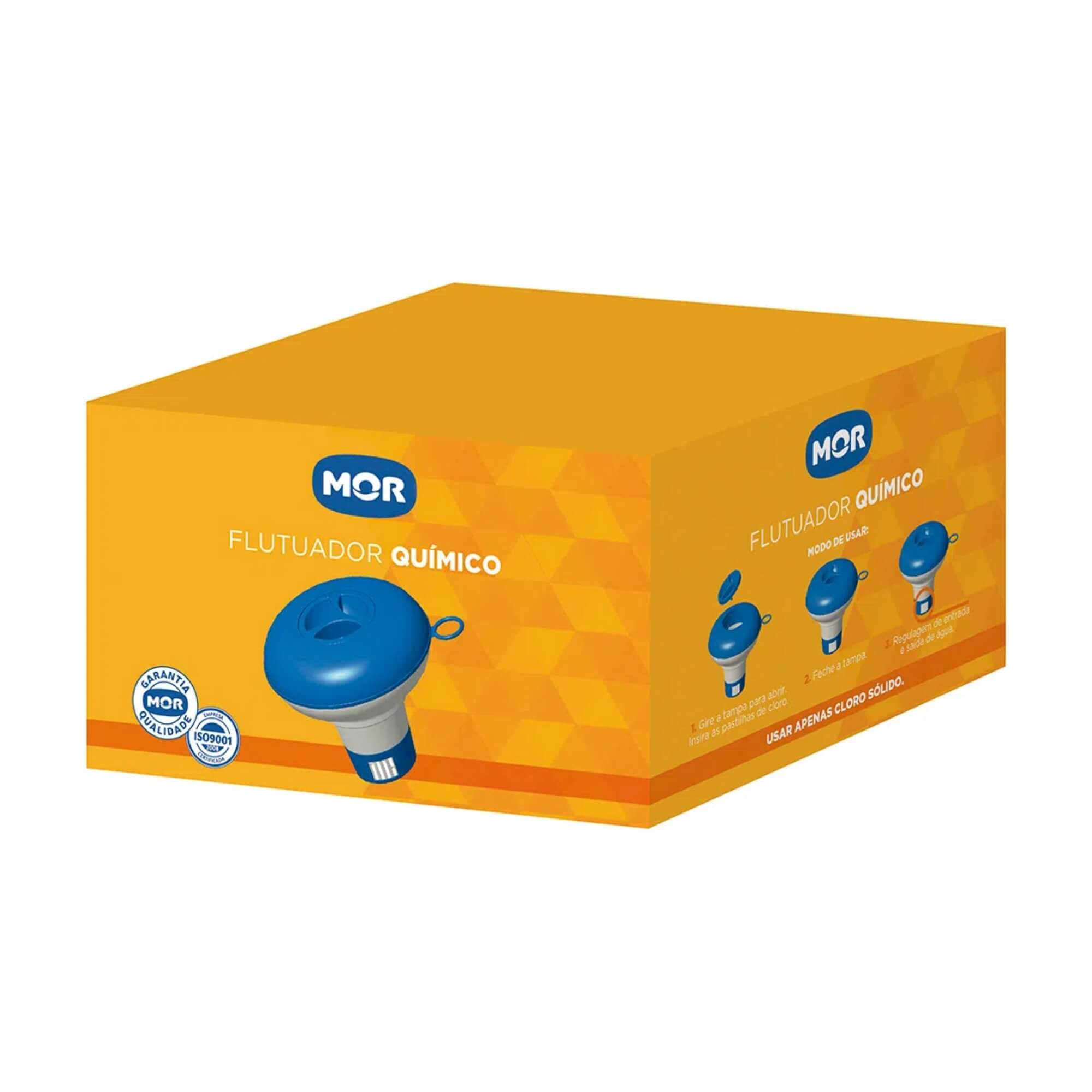 Flutuador Químico para Limpar Piscina c/ Regulagem de Água MOR 001484