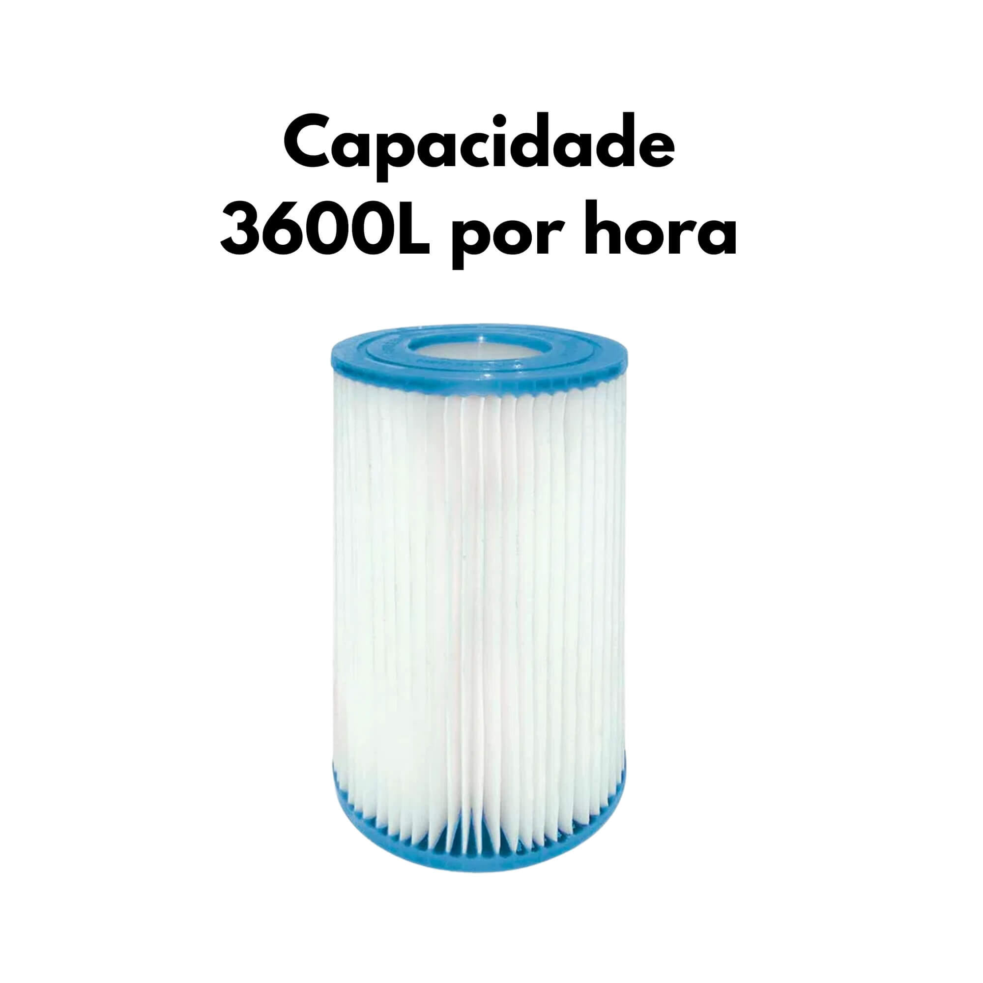 Refil p/ Filtro de Piscina - 3600L por hora MOR 001499