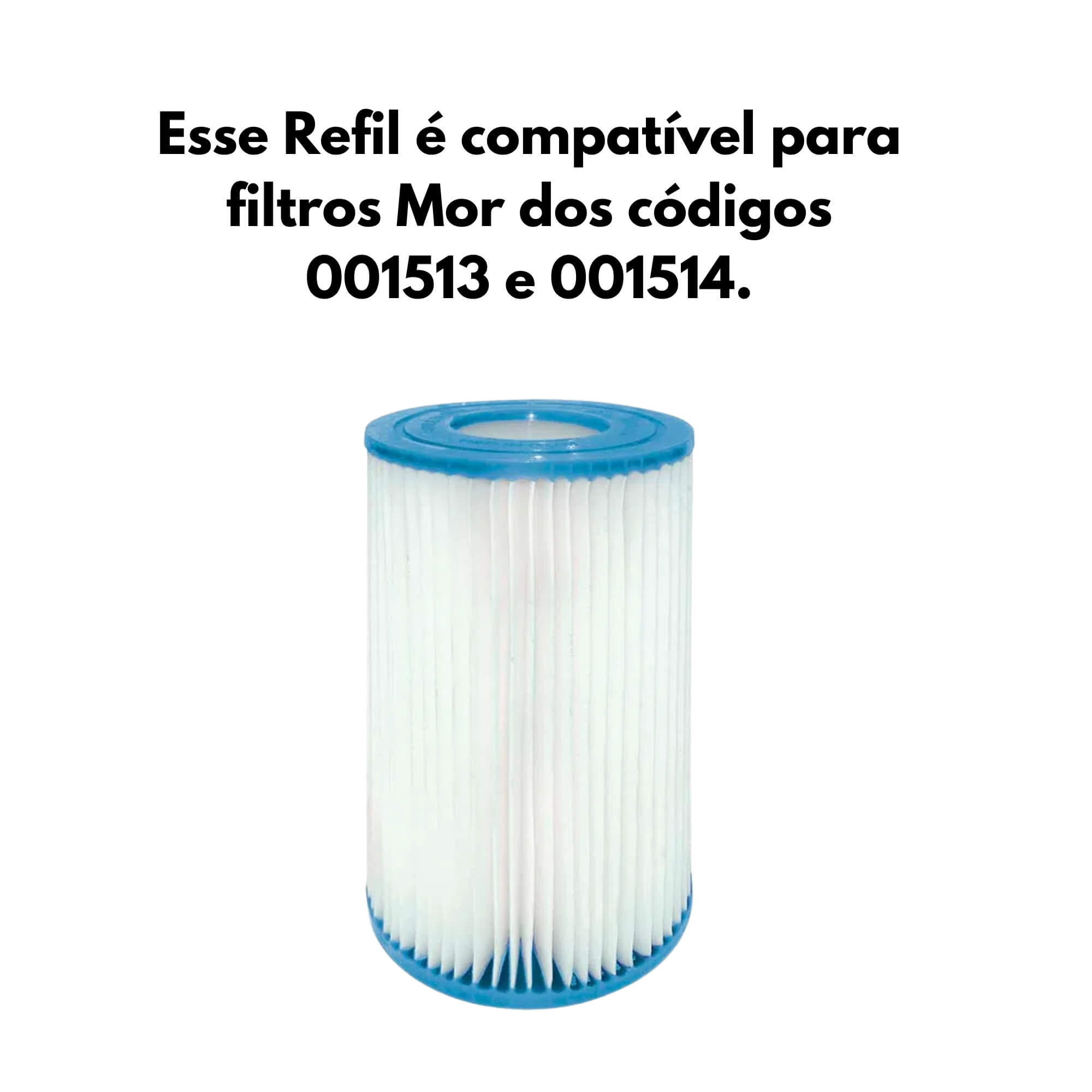Refil p/ Filtro de Piscina - 3600L por hora MOR 001499