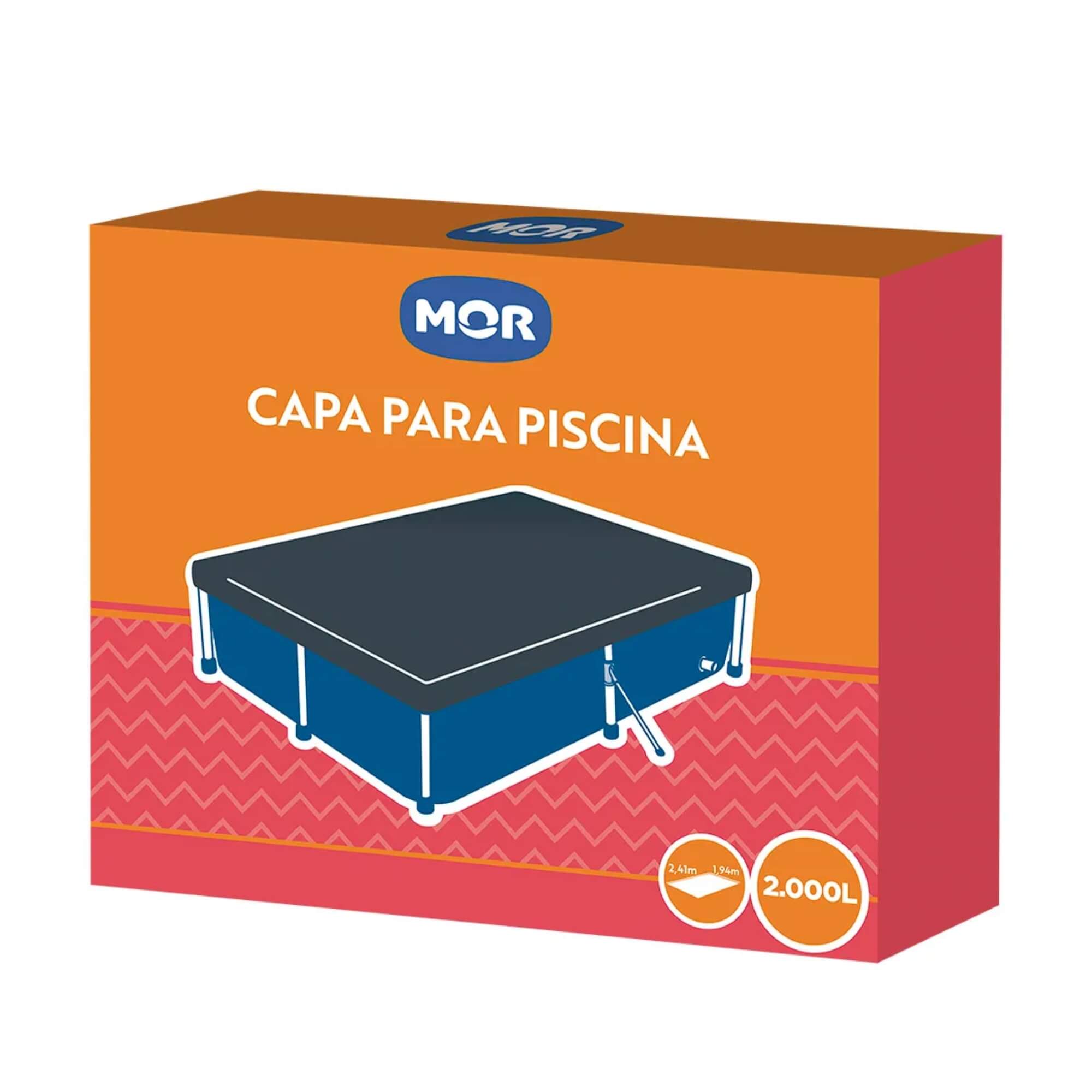 Capa para Piscina Retangular 2000L MOR 001404