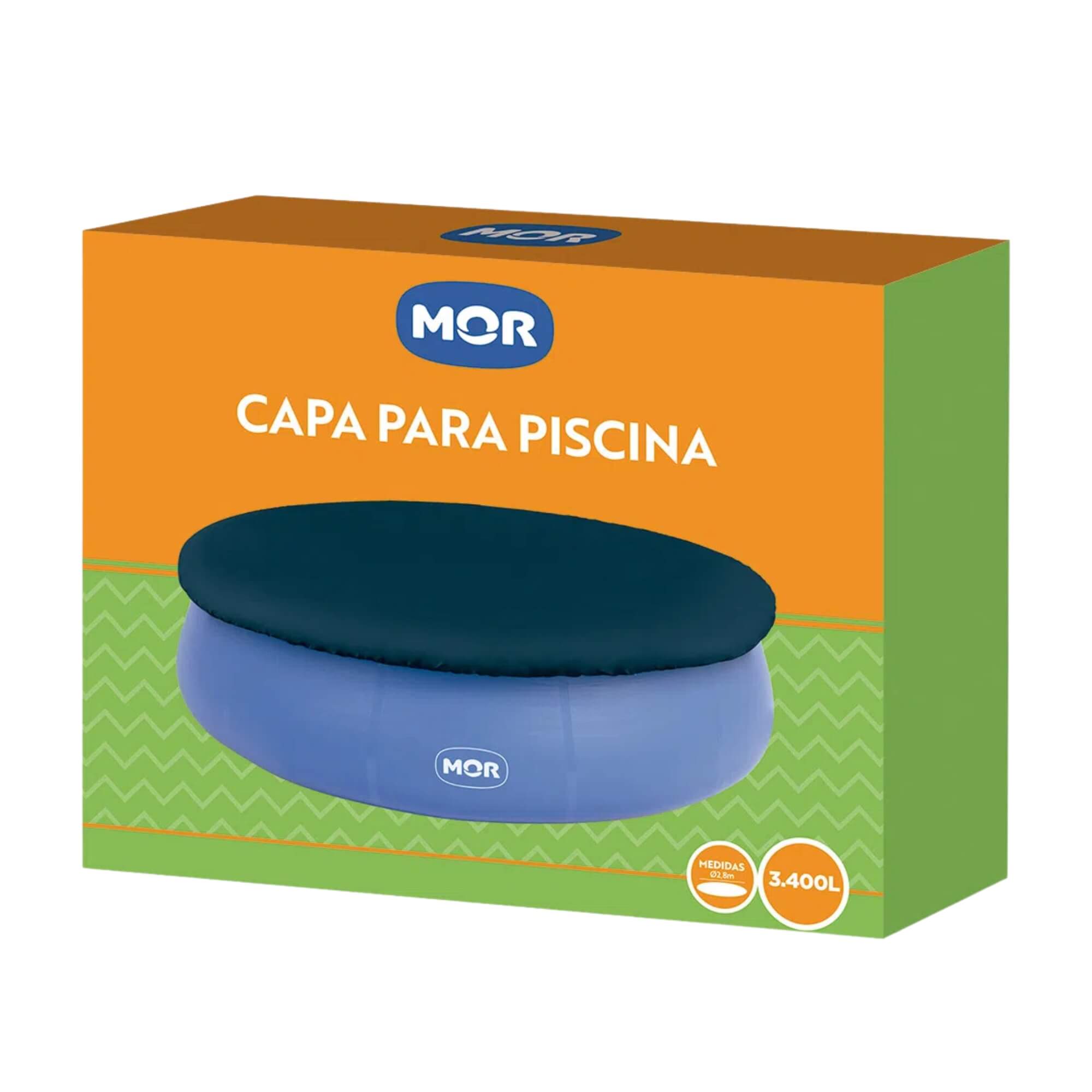 Capa para Piscina Inflável Redonda 2,80m - 3400L MOR 001427