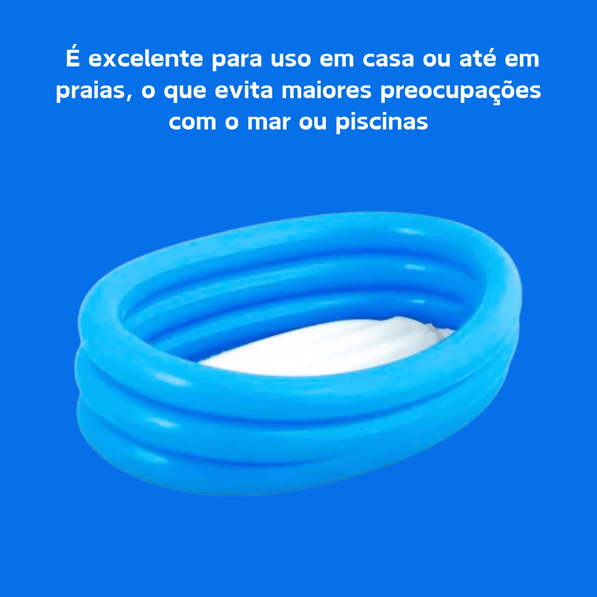 Piscina banheira inflável oval 55 Litros infantil Mor 001787