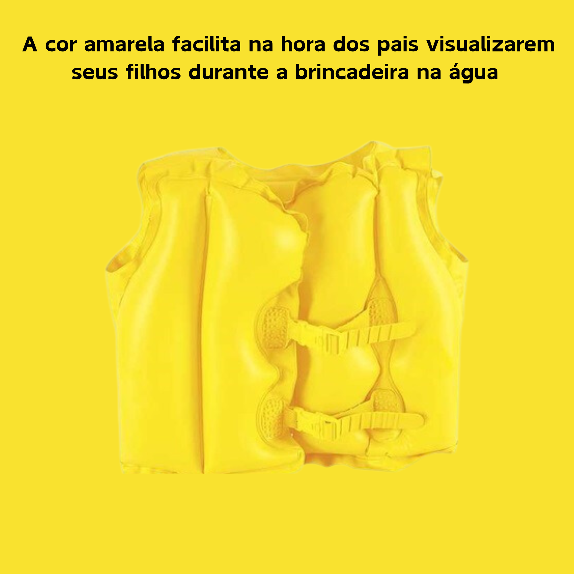 Colete Infantil para Piscina Boia Kids Salva Vidas Segurança Infantil Mor - 001822
