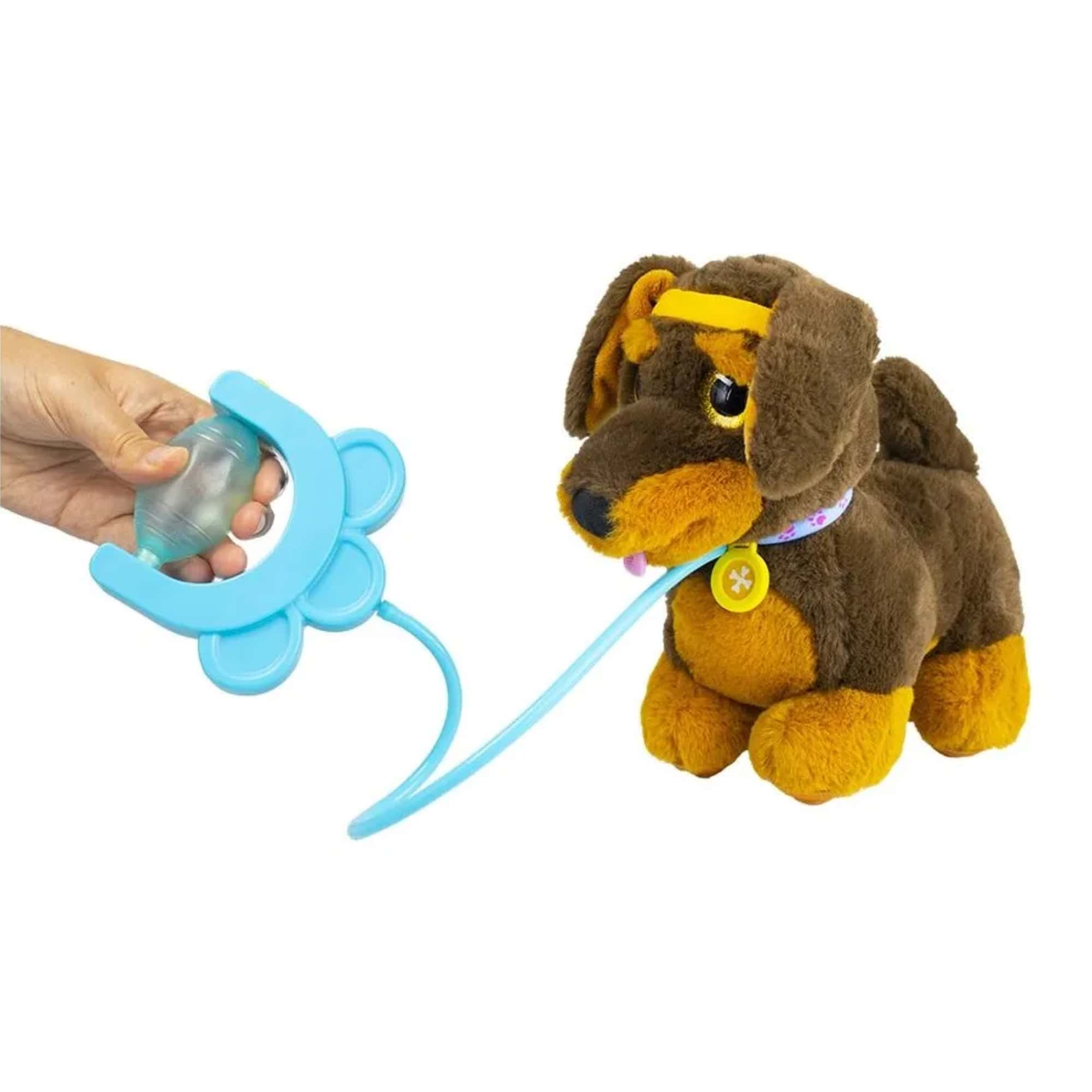 Brinquedo Infantil Walking Petz Salsicha Pelúcia de Cachorro Multikids - BR1875