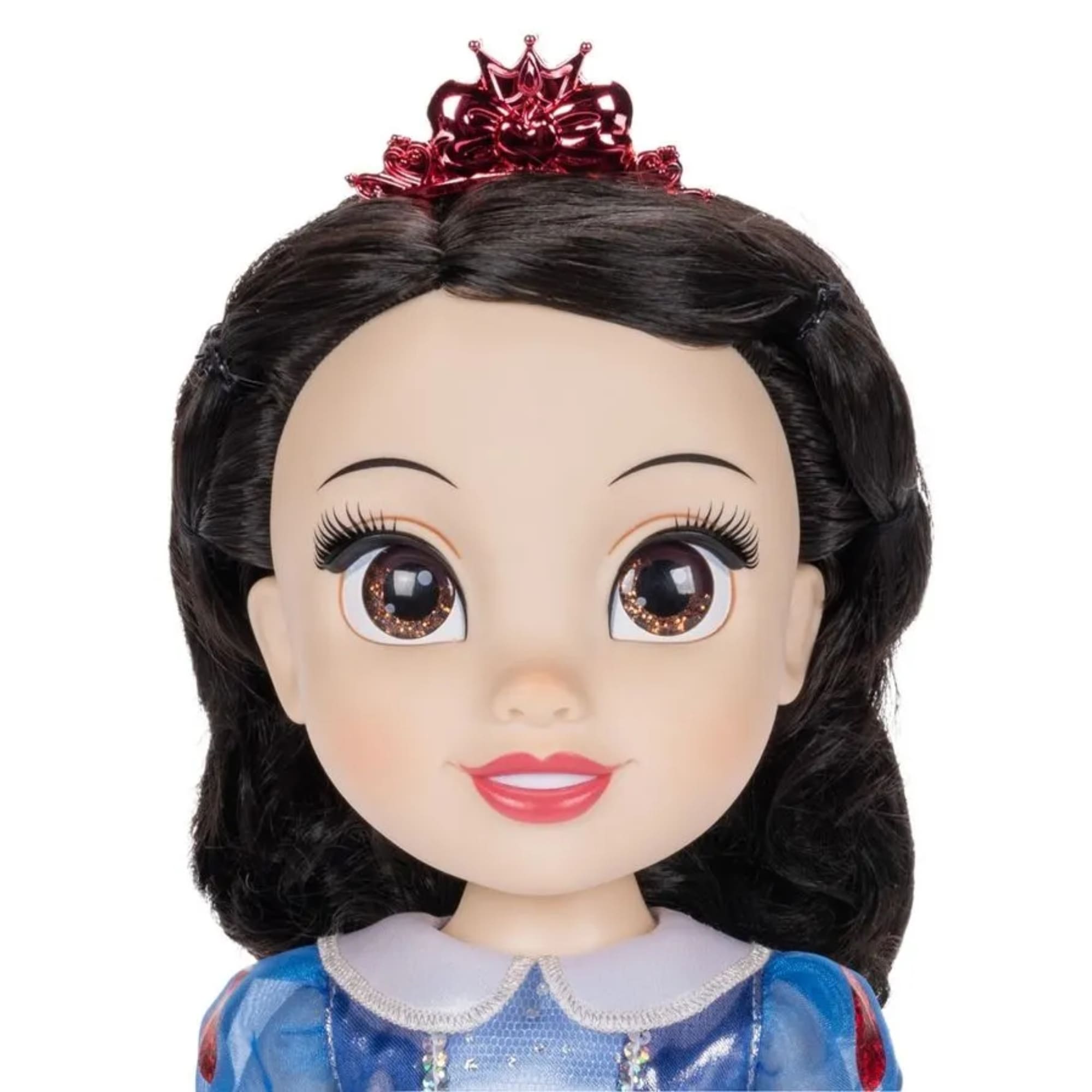 Brinquedo Infantil Boneca Princesas Articuladas Branca De Neve 38 cm Multikids BR1917