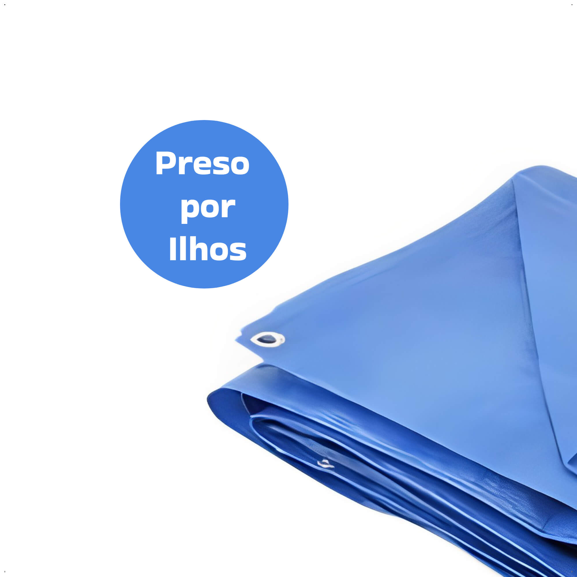 COMP Kit Piscina Inflável Azul 2.700L capacidade de até 3 Adultos + Lona 4x4 de Cobertura + Bomba de Ar Manual