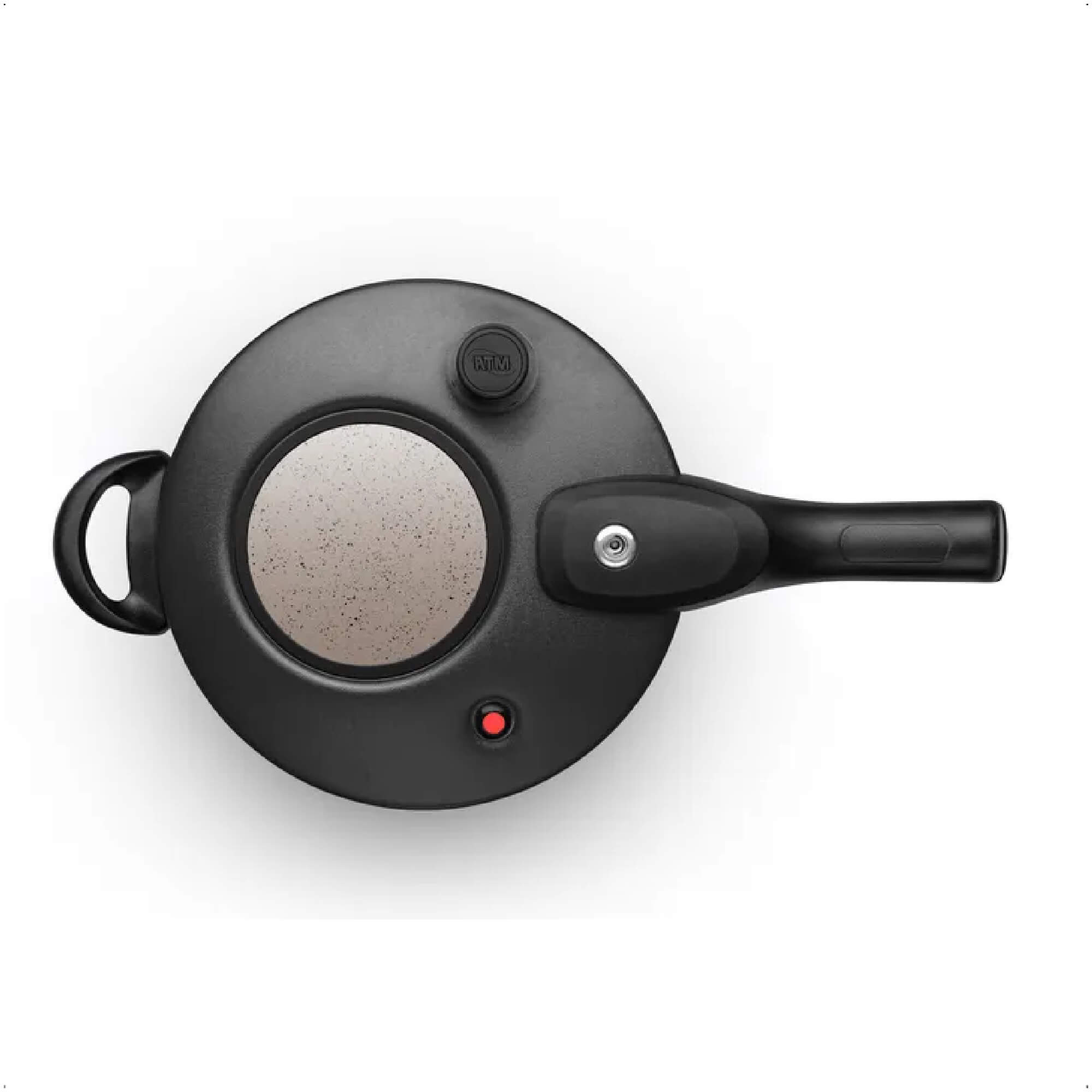 Panela de Pressão Preto Visor de Vidro Fechamento Externo N20 4,5L Alumínio Antiaderente MTA 8500