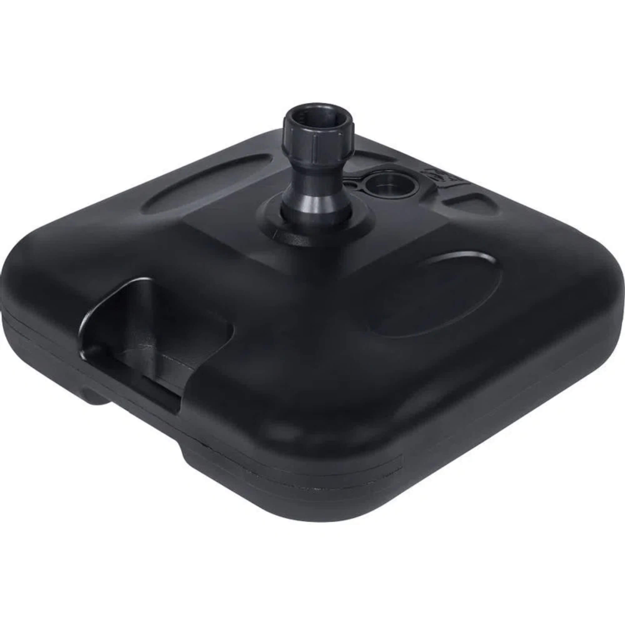 Base Suporte para Guarda Sol e Ombrelone Preta Plástico Resistente - BEL (P55) 70027107