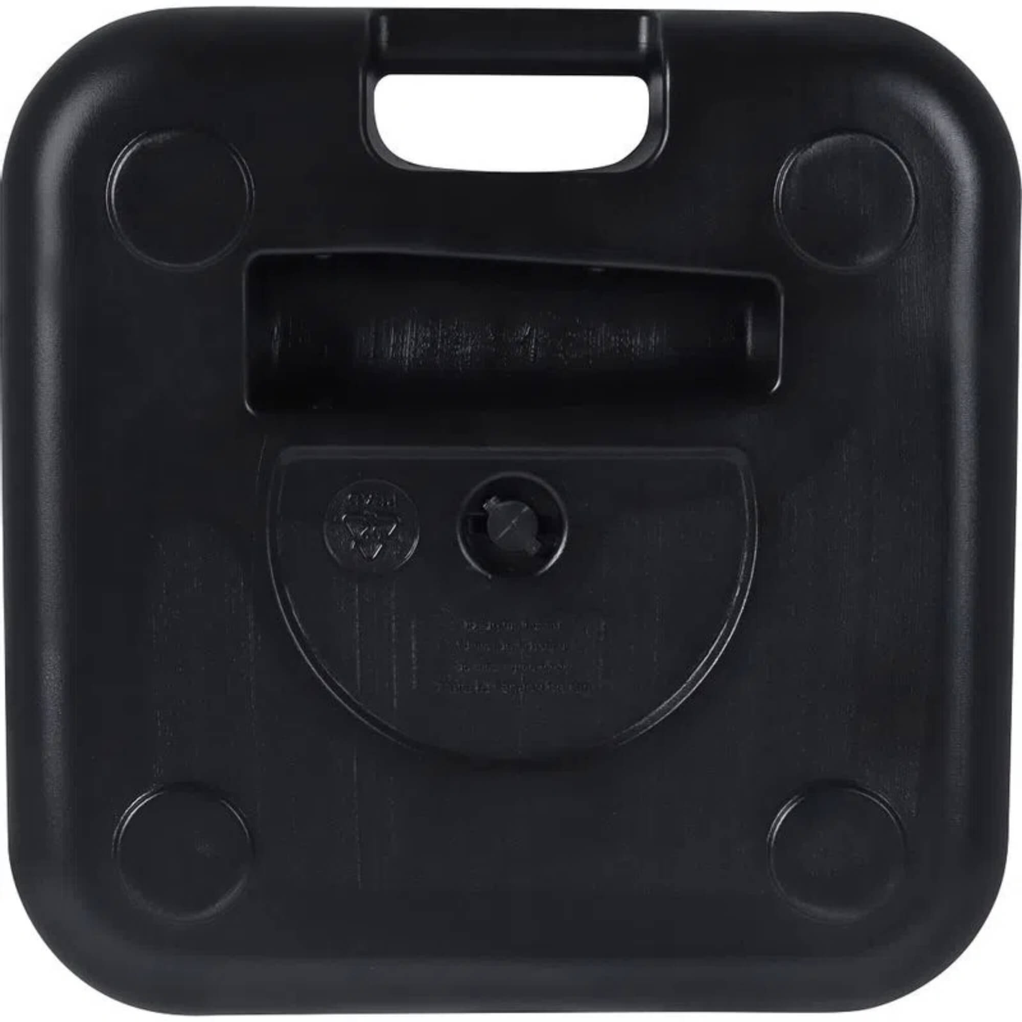 Base Suporte para Guarda Sol e Ombrelone Preta Plástico Resistente - BEL (P55) 70027107