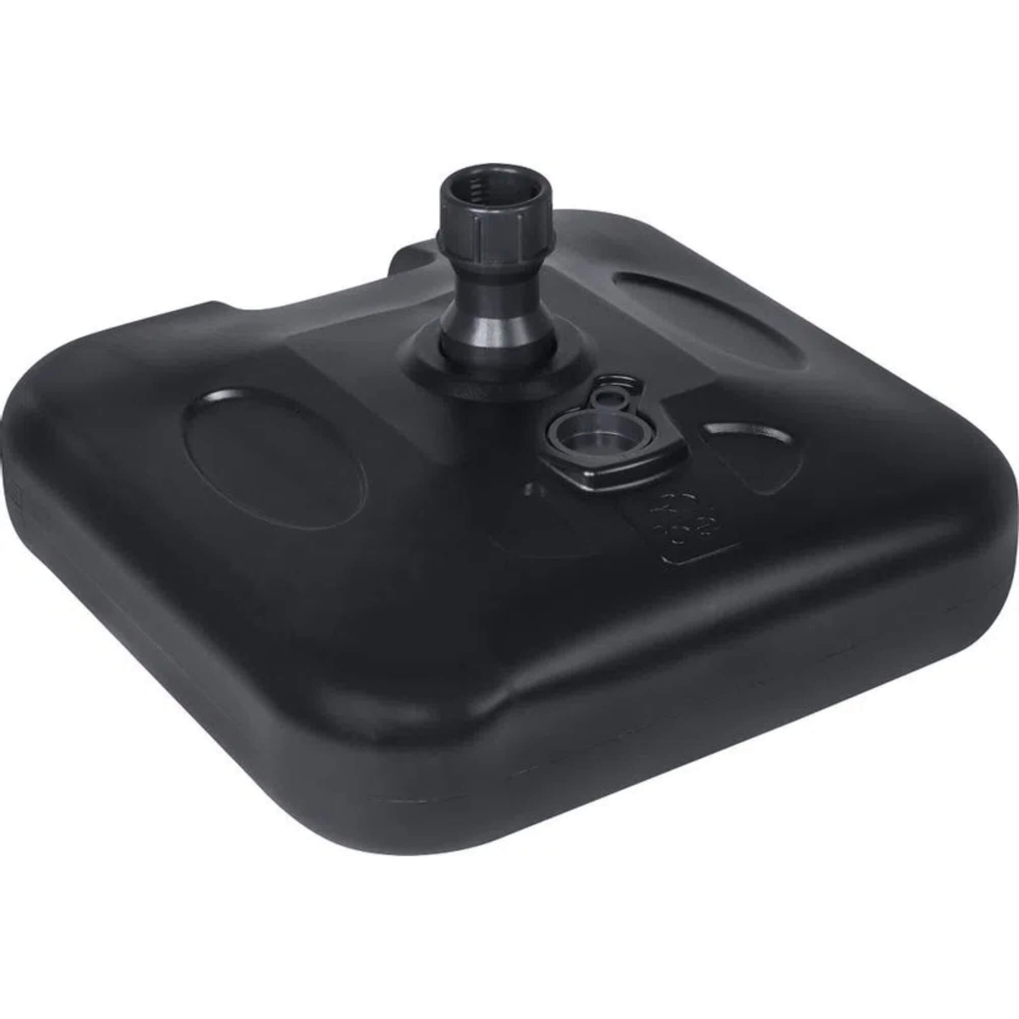 Base Suporte para Guarda Sol e Ombrelone Preta Plástico Resistente - BEL (P55) 70027107
