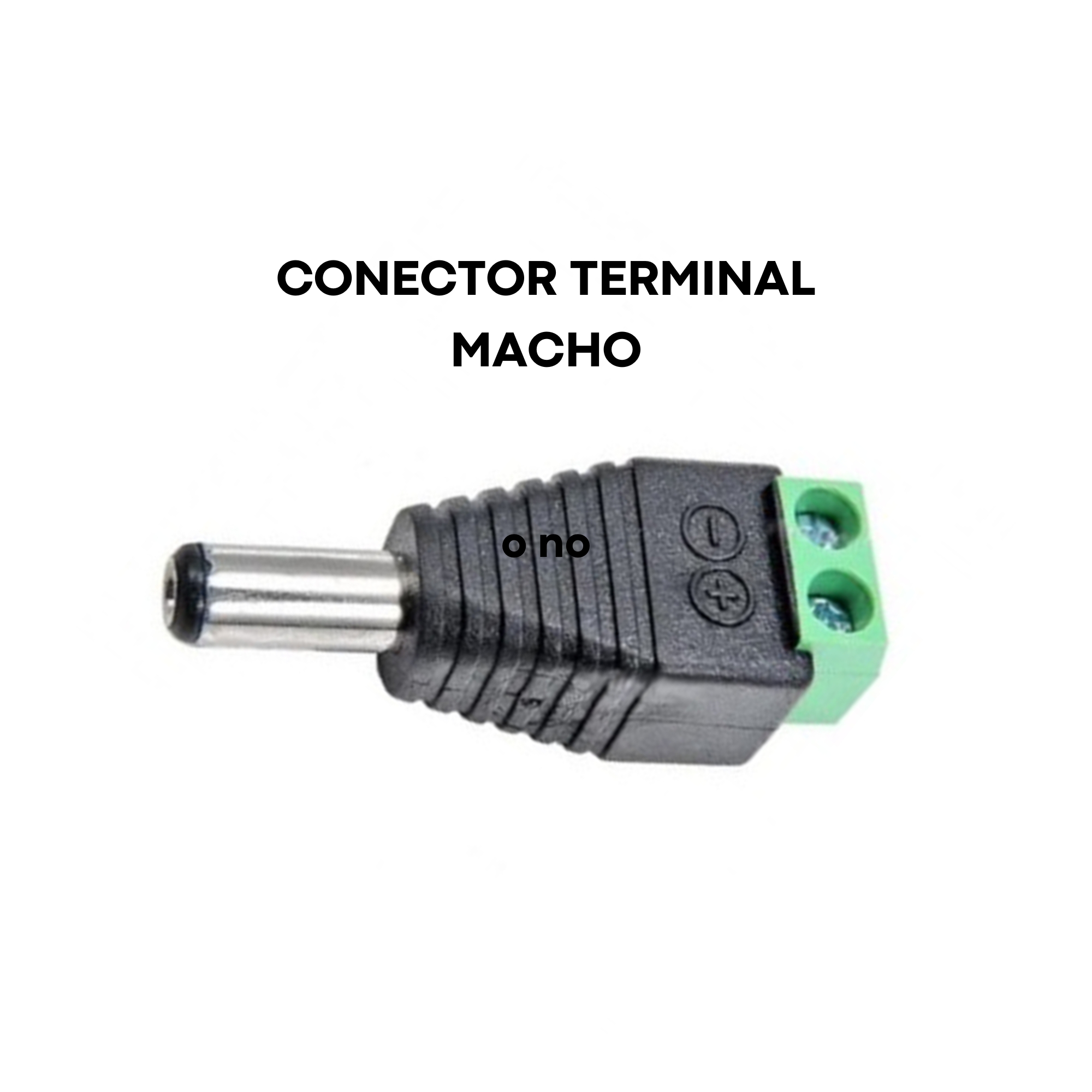 COMP KIT 10 Conector P4 Energia Borne Terminal Macho