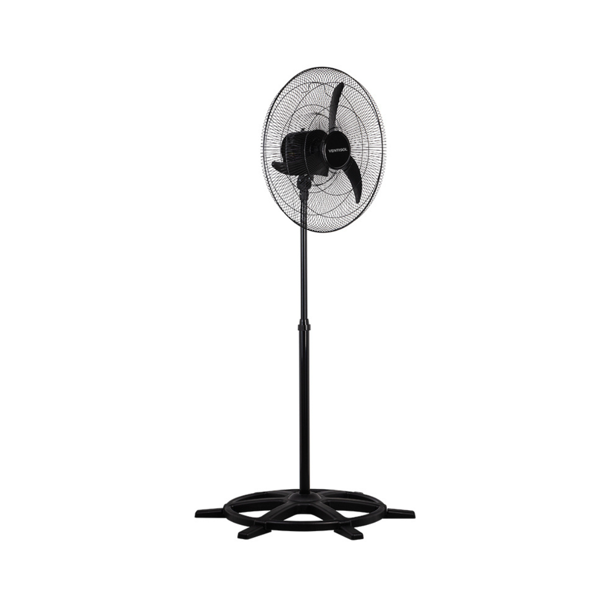 Ventilador de Coluna comercial Oscilante Bivolt seletivo 50cm Preto Premium class A - Ventisol