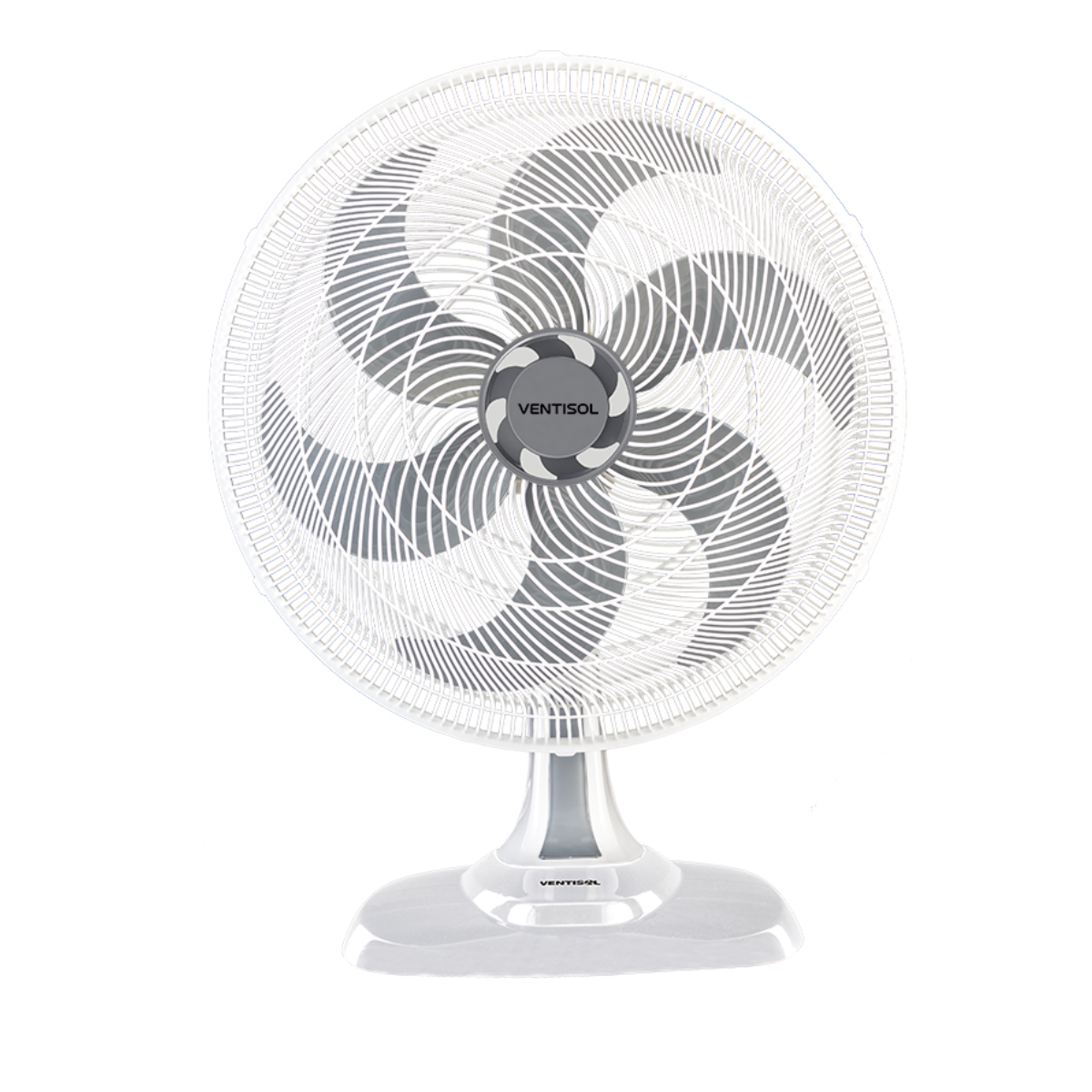 Ventilador de Mesa Oscilante 50cm Turbo 6 pás 220v Branco Premium Agratto class A - Ventisol