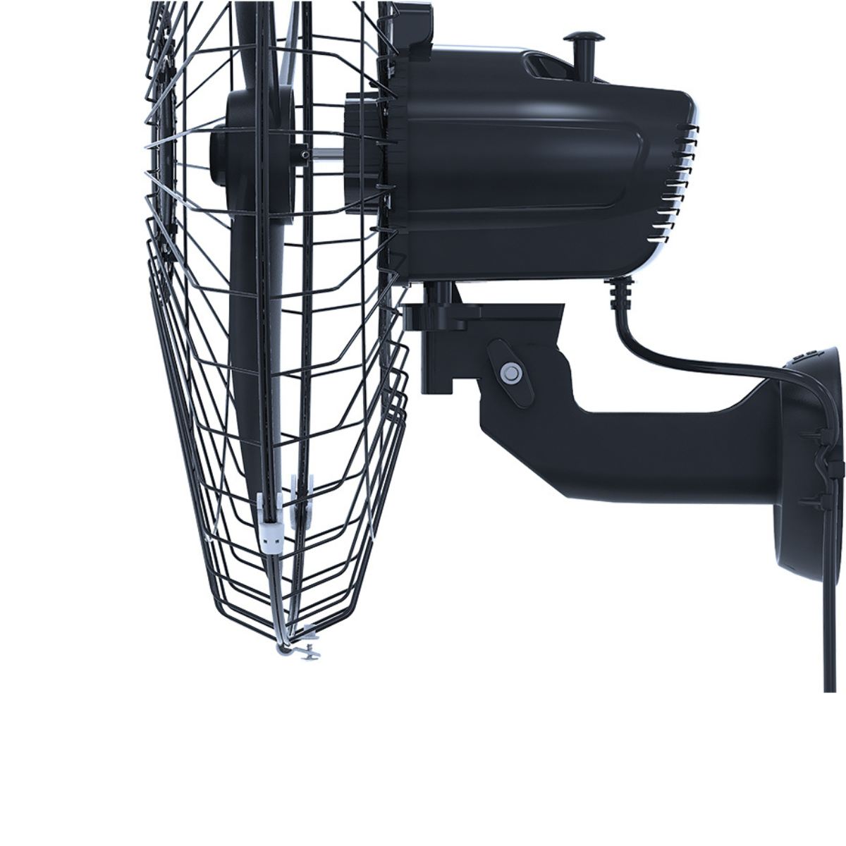 Ventilador de Parede comercial Oscilante Bivolt seletivo 60cm Preto Premium class A - Ventisol