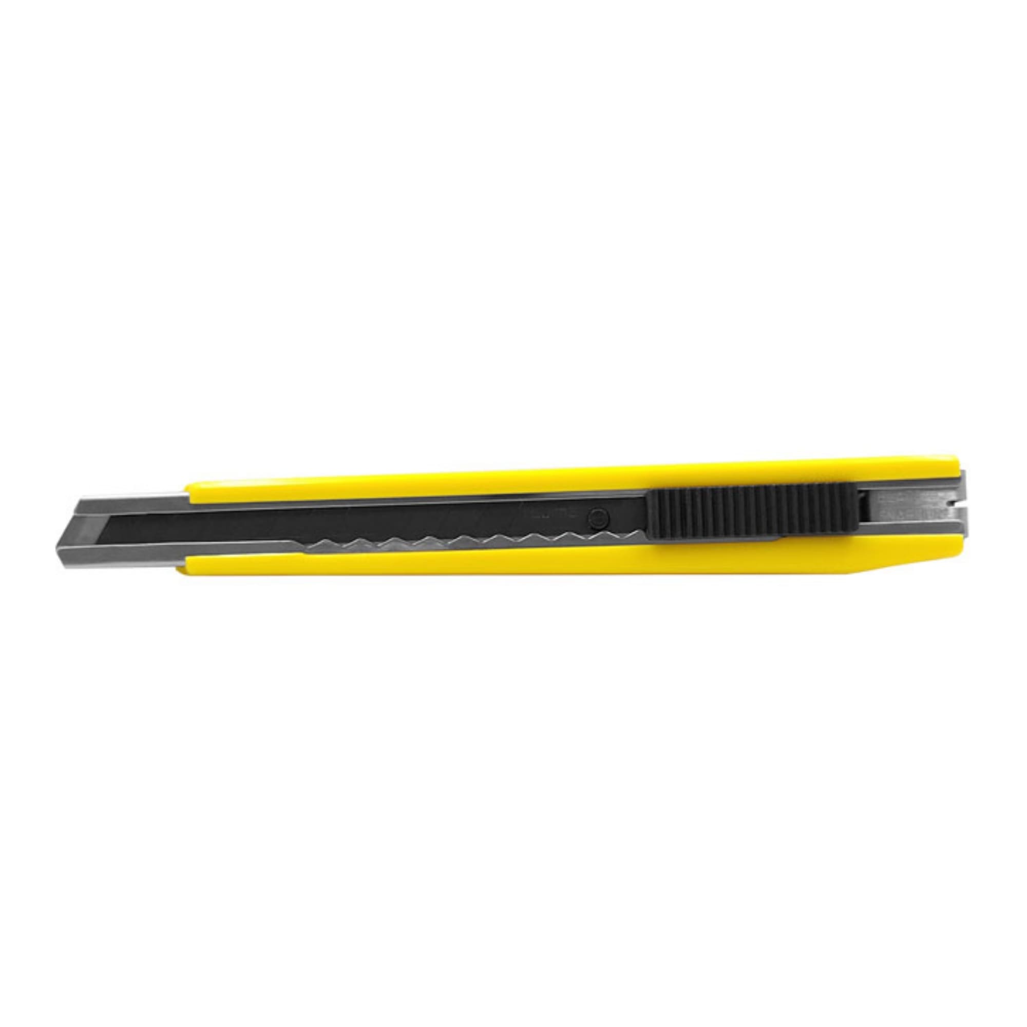 Estilete Profissional De Plástico Com Ângulo de 45º Amarelo Expex - EXFER-015