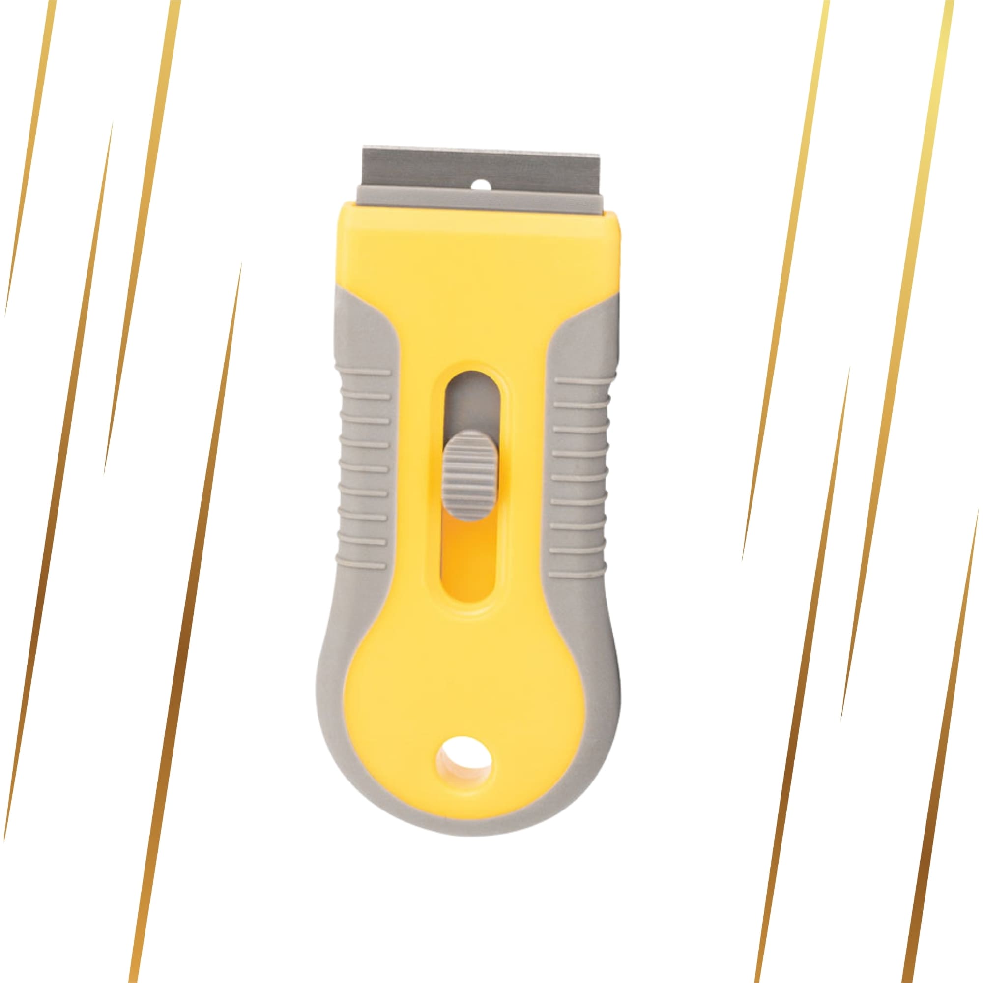 Ratinho De Borracha Raspador Pequeno com Lâmina Emborrachado Expex - EXFER-018