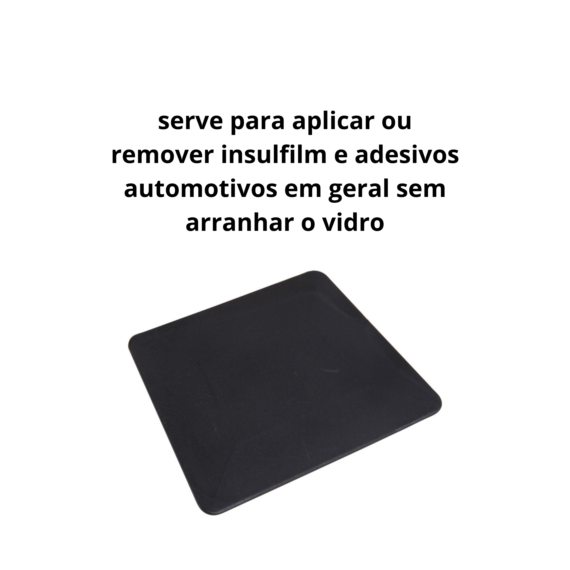 Espátula Teflon Para Envelopamento Espátula Insulfilm Aplicação Preto - EXFER-038
