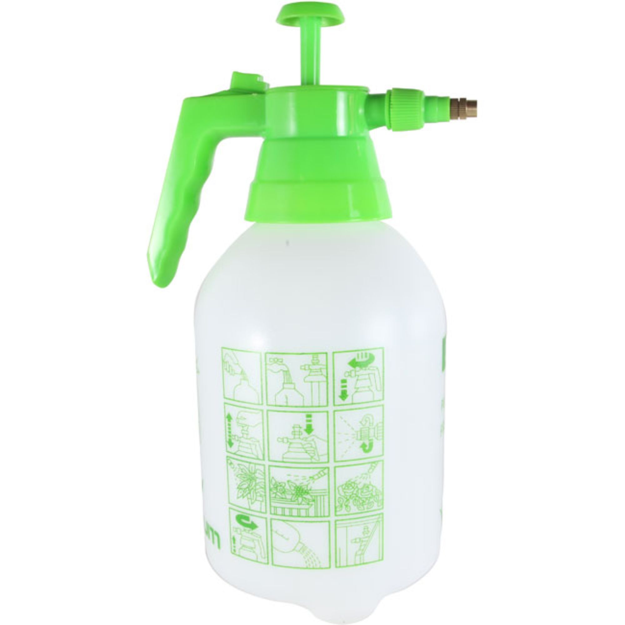 Borrifador Pulverizador 2L Manual Spray Alta Pressão de Água Jardim Planta Agrícola-EXFER-039