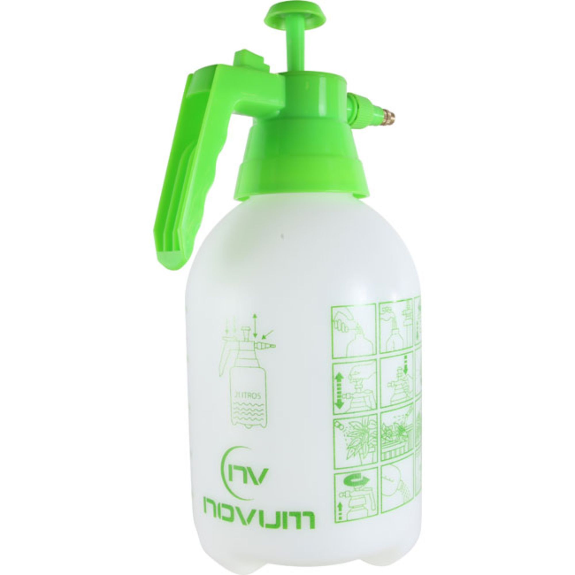 Borrifador Pulverizador 2L Manual Spray Alta Pressão de Água Jardim Planta Agrícola-EXFER-039