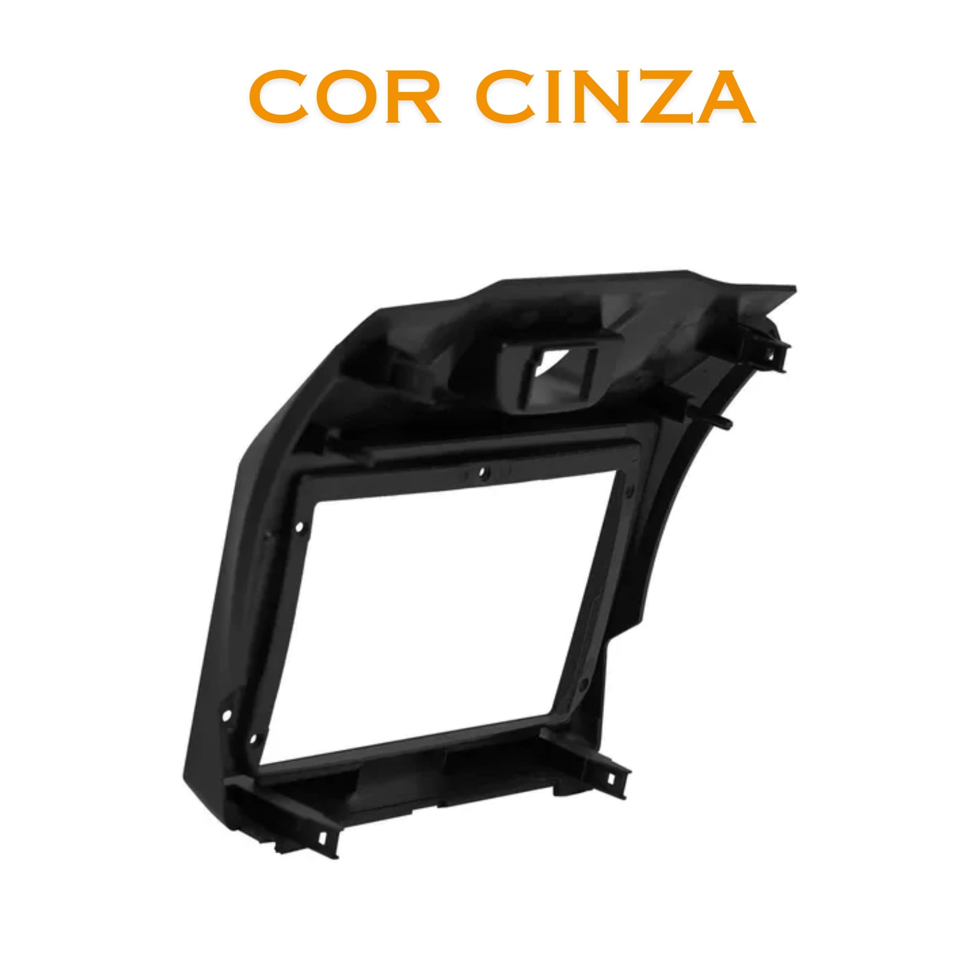 Moldura 9 Polegadas Cinza S10 2012 - 2015 Importado Expex - EPX9GM027
