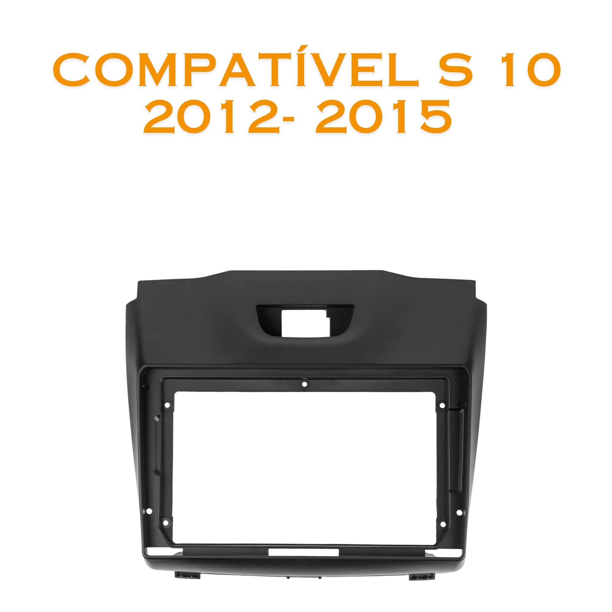Moldura 9 Polegadas Cinza S10 2012 - 2015 Importado Expex - EPX9GM027