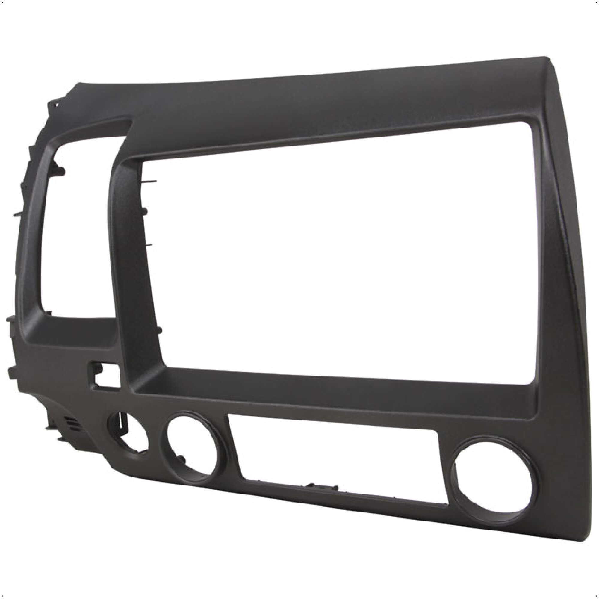 Moldura 9 polegadas Grafite New Civic 2007 2008 2009 2010 2011 Expex - EPX9HO013
