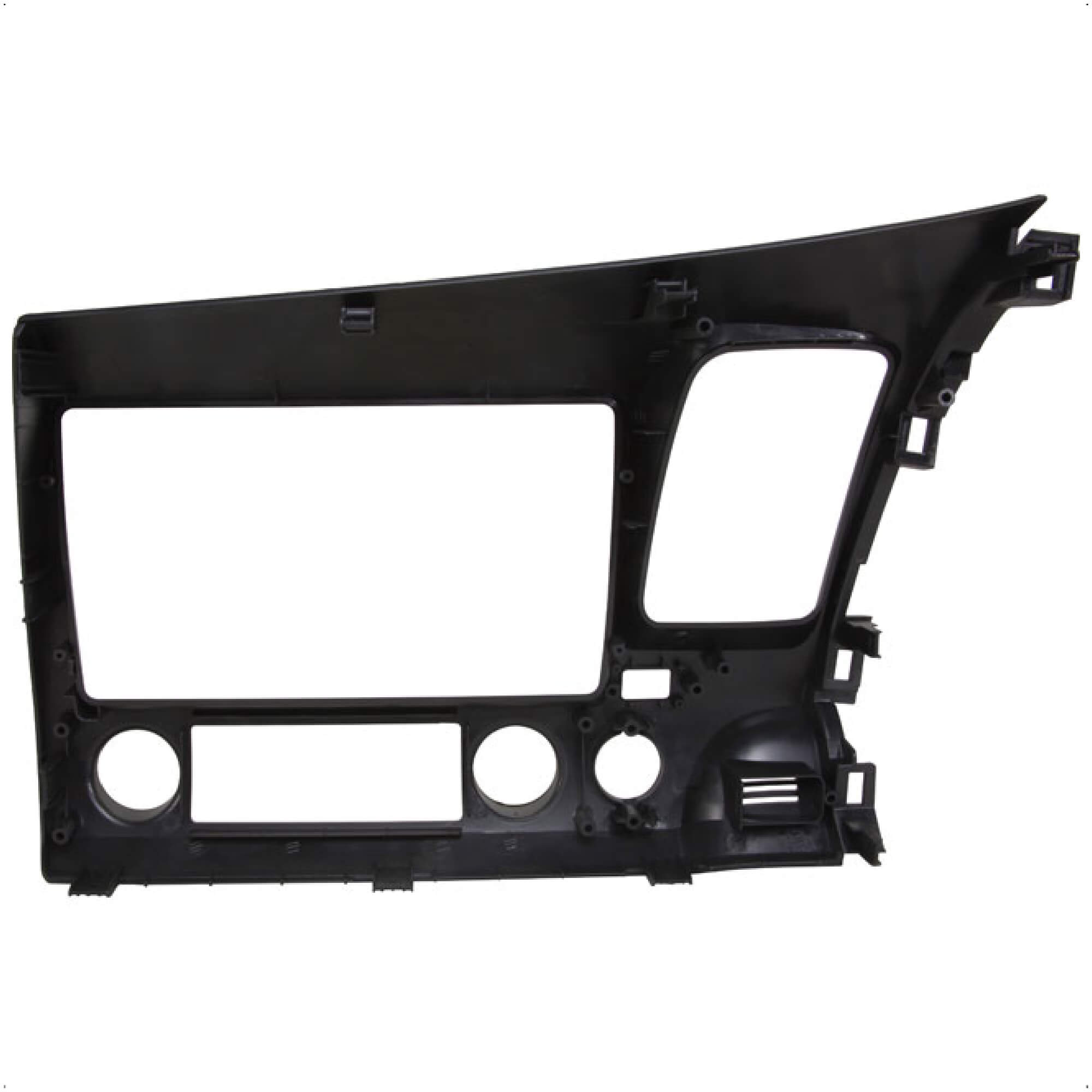 Moldura 9 polegadas Grafite New Civic 2007 2008 2009 2010 2011 Expex - EPX9HO013