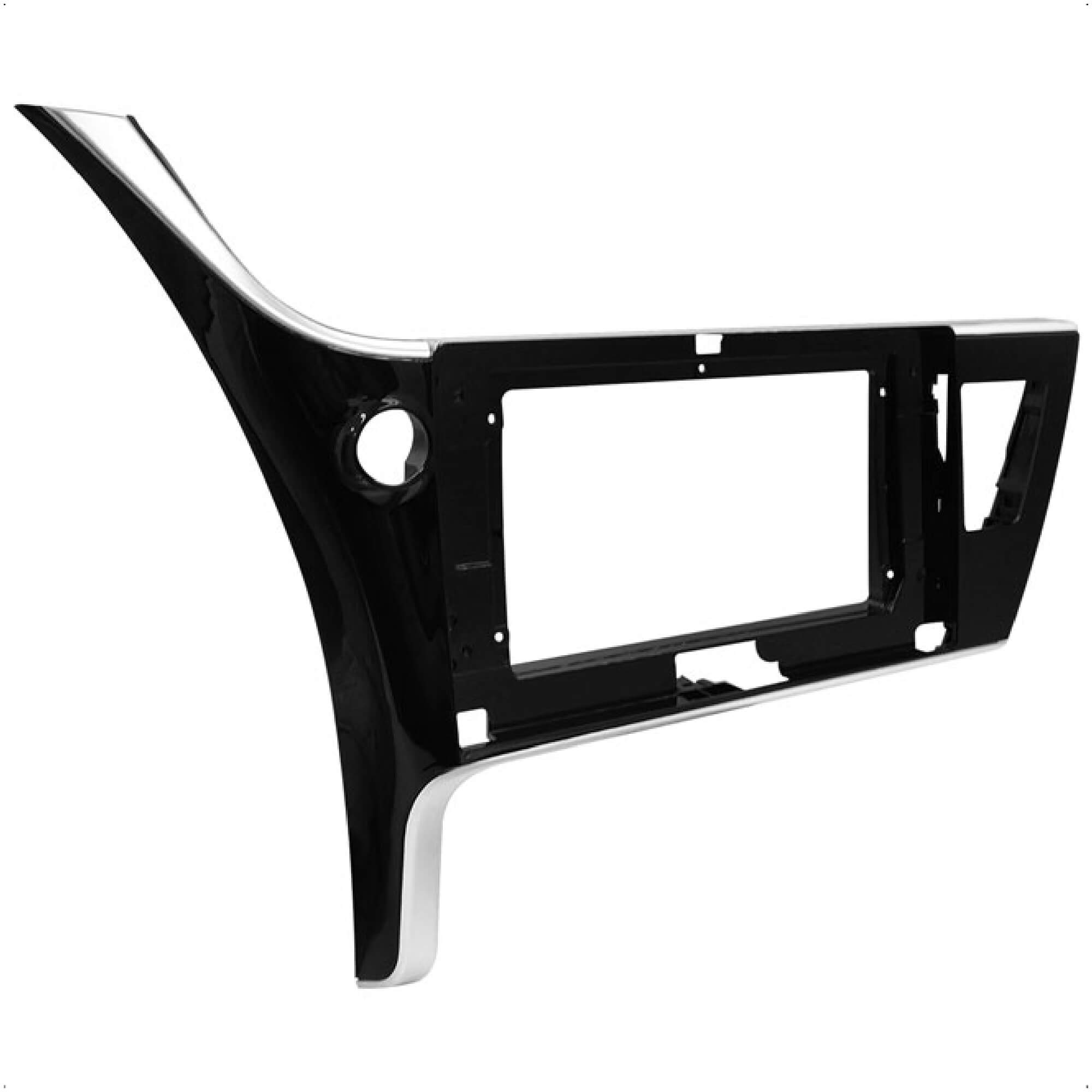 Moldura 10 Polegadas Toyota Corolla 2018 2019 Black Piano Expex - EPX10TO006