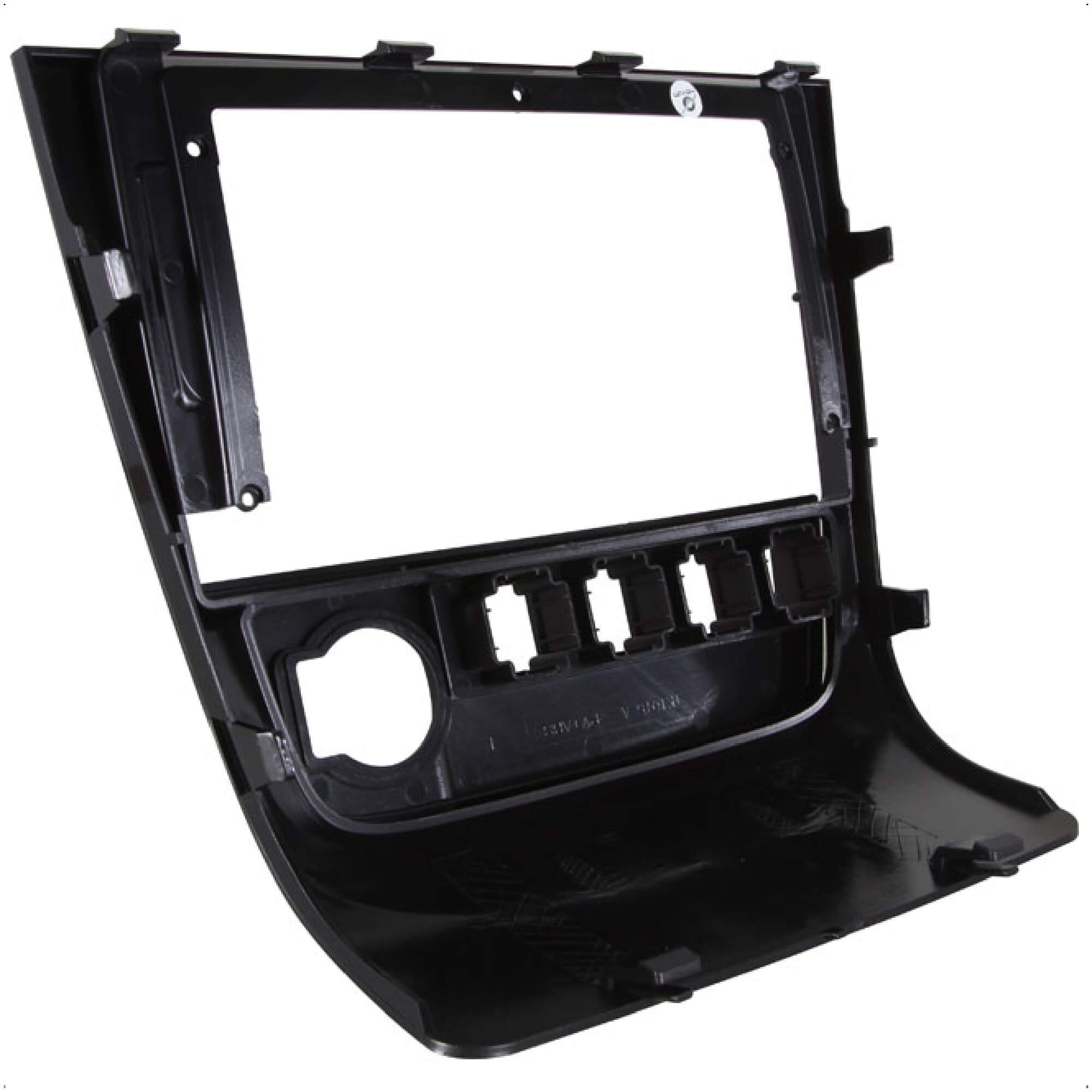 Moldura 9 Polegadas Gol / Voyage / Saveiro G6 2013 2014 2015 Black Piano Expex - EPX9VW005
