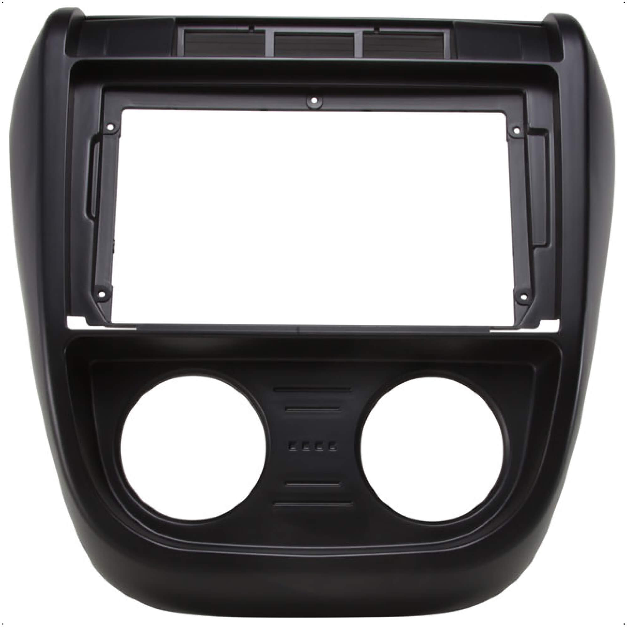 Moldura 9 Polegadas SpaceFox G1 2003 2004 2005 2006 2007 2008 2009 Preta Expex - EPX9VW007