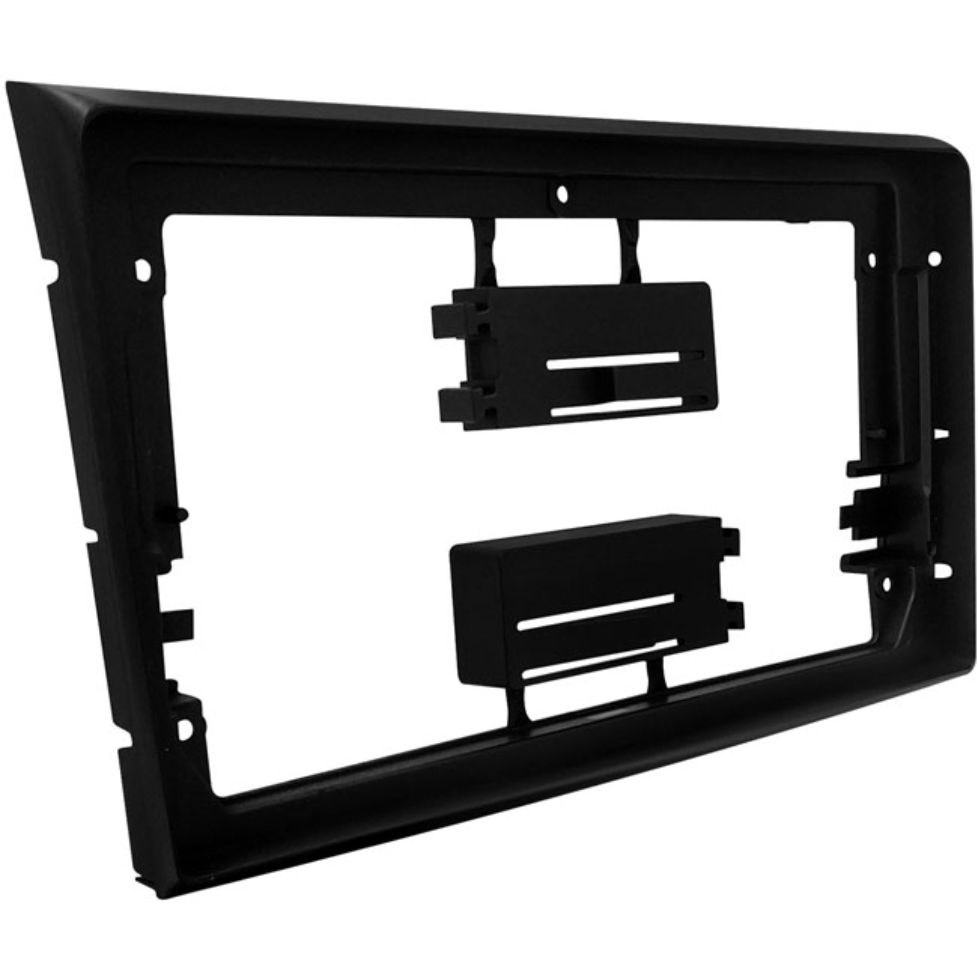 Moldura 9 polegadas preto fosco Bravo 2016 até 2024 Expex Padrão Chinês - EPX9FT014