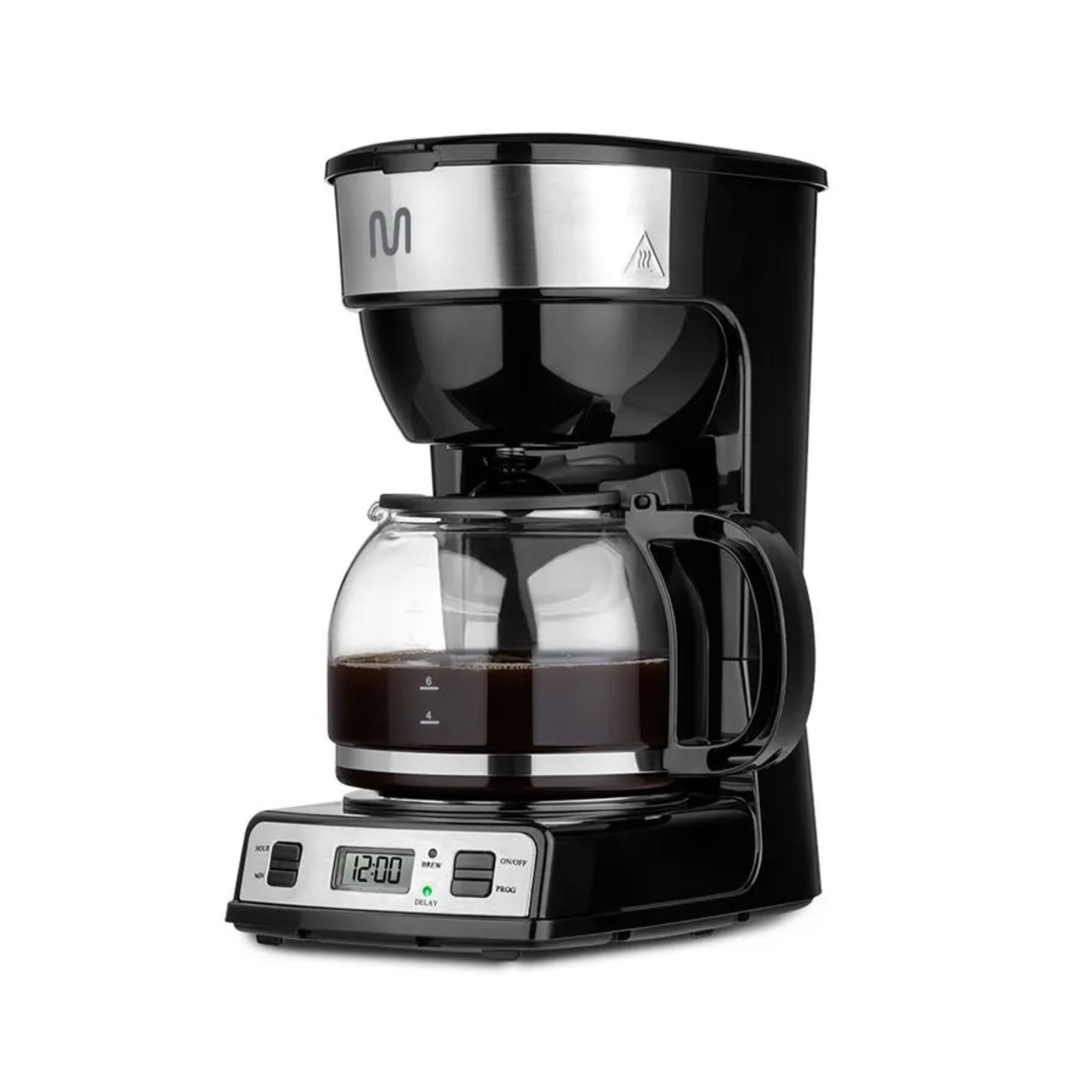 Cafeteira Digital Elétrica Jarra de Vidro com Colher Dosadora 220V-900W Multi - BE032