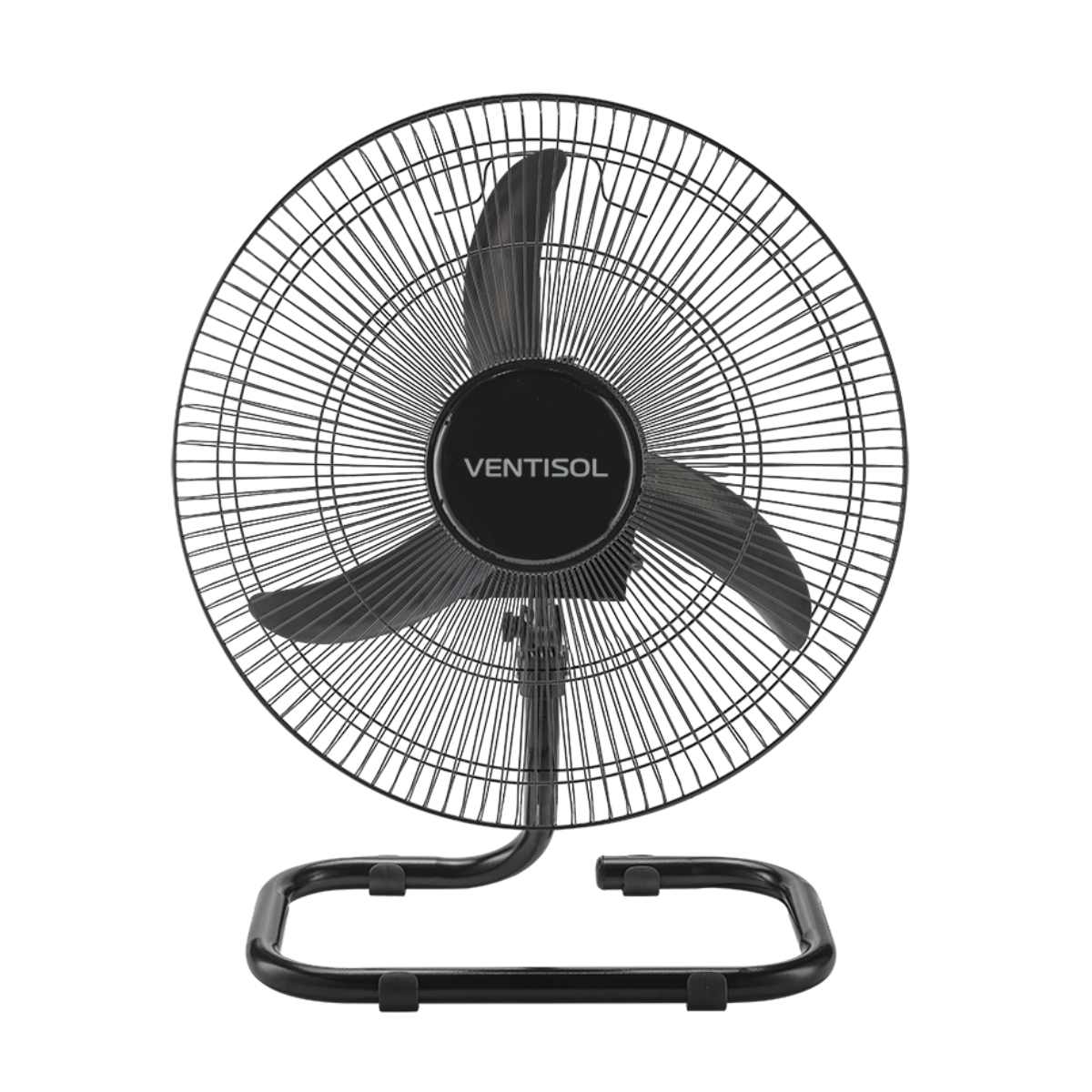 Ventilador Comercial de Mesa Oscilante 50cm Steel Agratto Preto Premium Bivolt - Ventisol - 5318