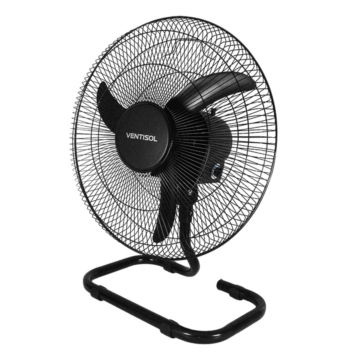 Ventilador Comercial de Mesa Oscilante 50cm Steel Agratto Preto Premium Bivolt - Ventisol - 5318